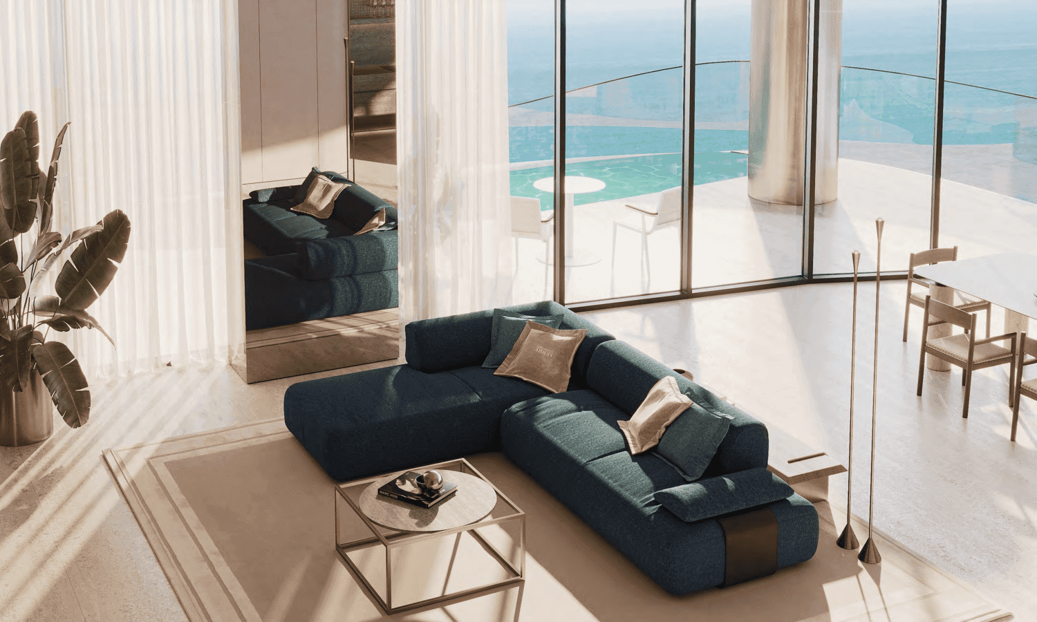 Gianfranco Ferre Residences by Mira Developments, image 10 of 13. Render supplied by developer.
