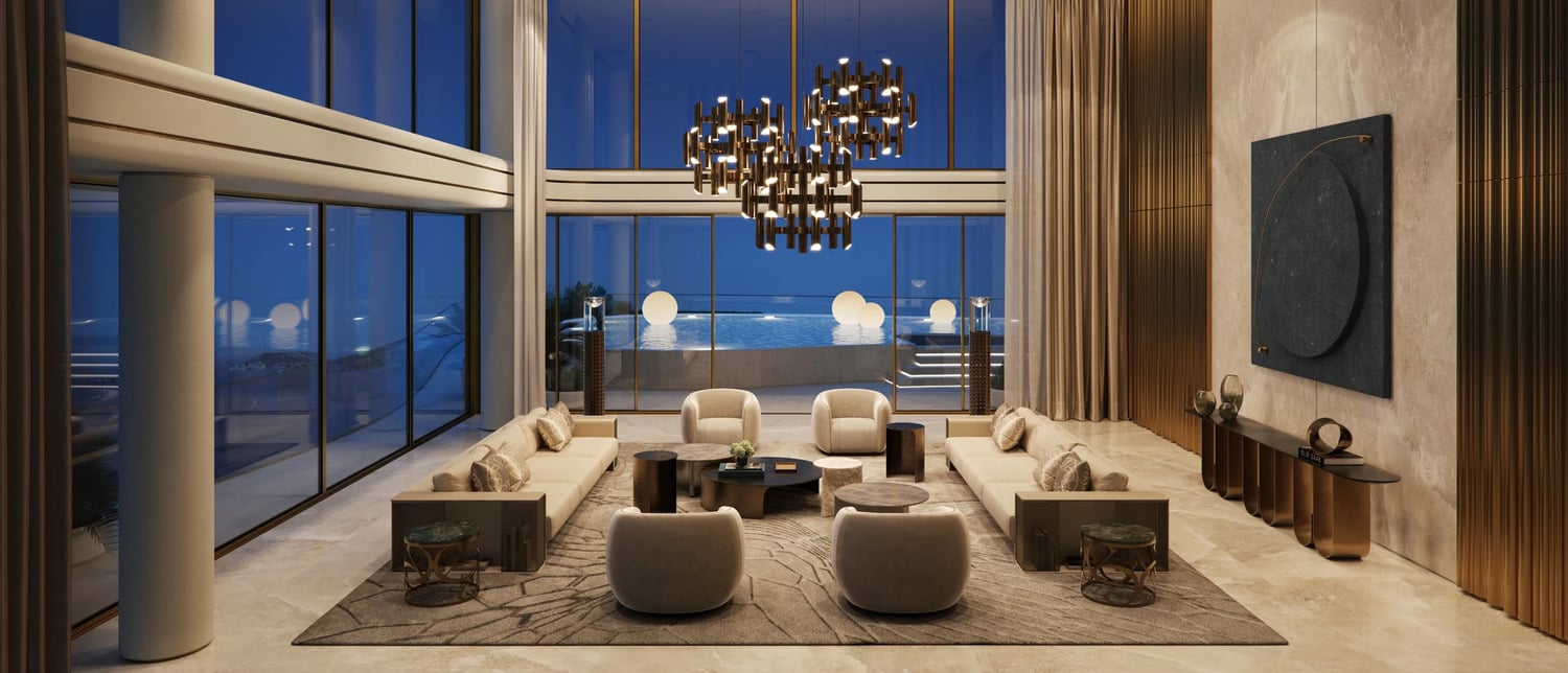 Elie Saab Waterfront by Ohana Development, image 11 of 21. Render supplied by developer.