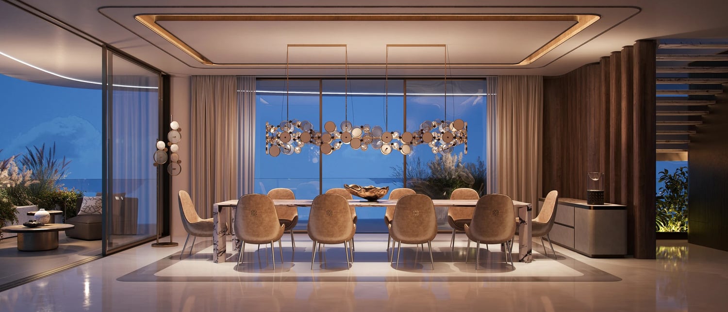 Elie Saab Waterfront by Ohana Development, image 15 of 21. Render supplied by developer.