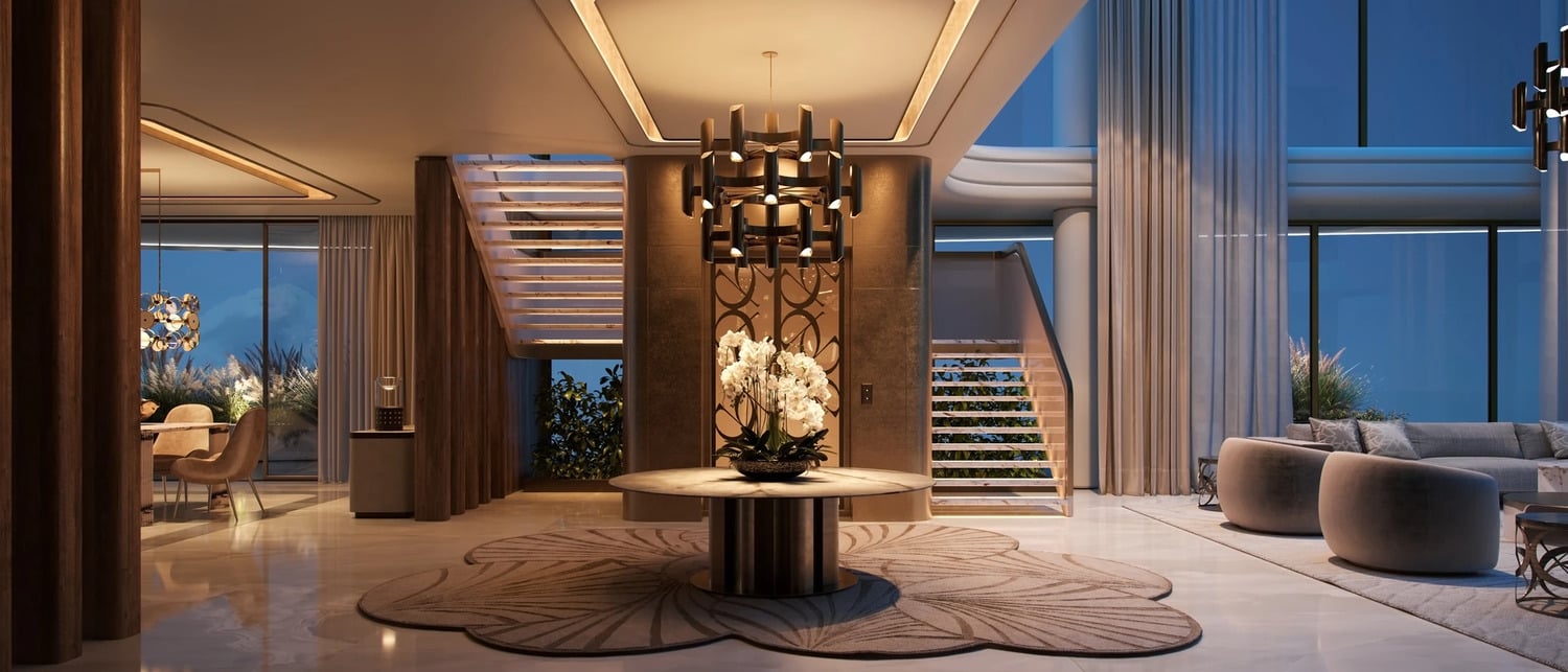 Elie Saab Waterfront by Ohana Development, image 16 of 21. Render supplied by developer.