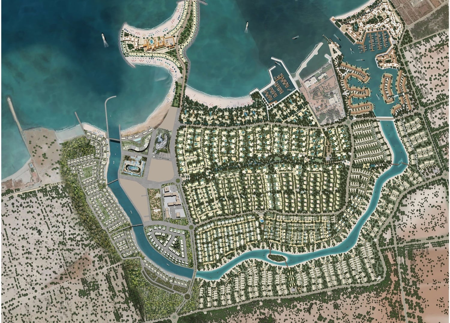 Ohana By The Sea Villas, Al Jurf Gardens. Render supplied by developer.