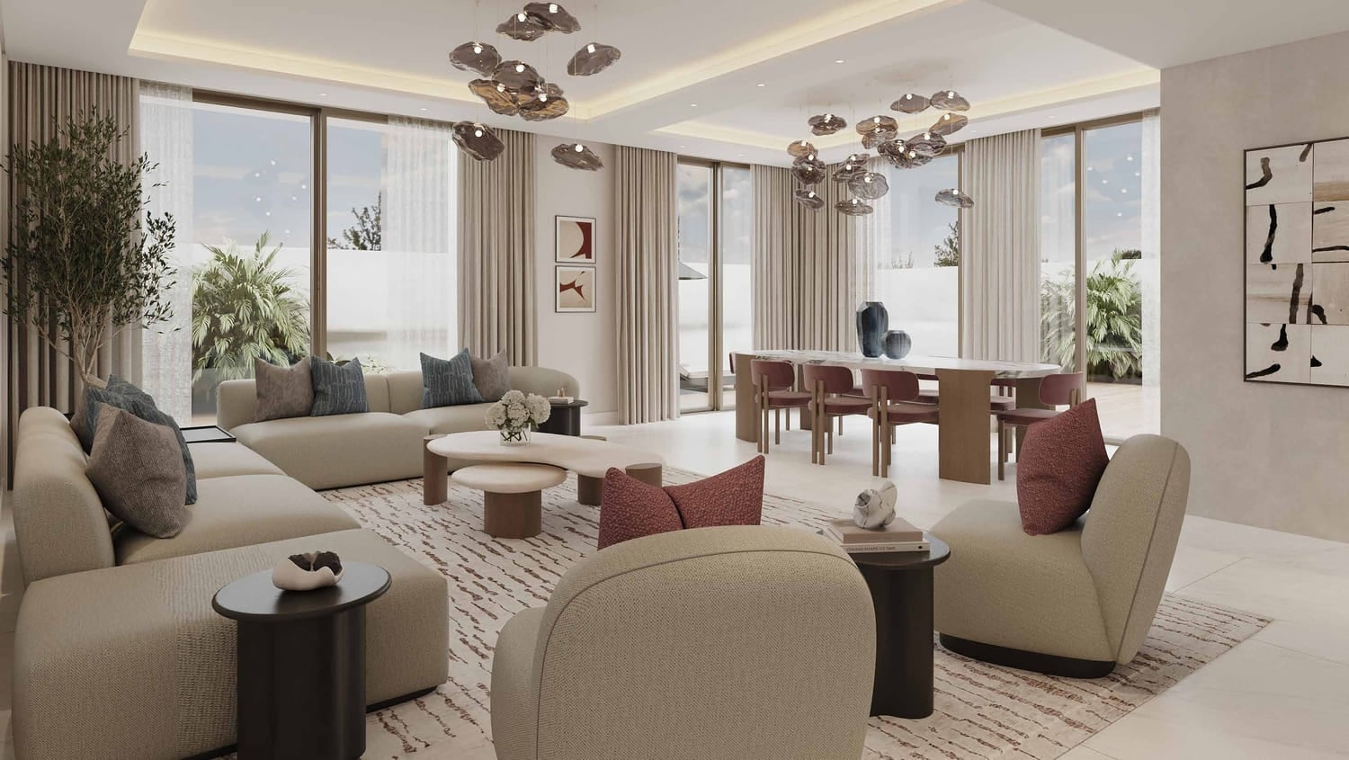 Hayat 4 and 5 by Dubai South, image 7 of 7. Render supplied by developer.