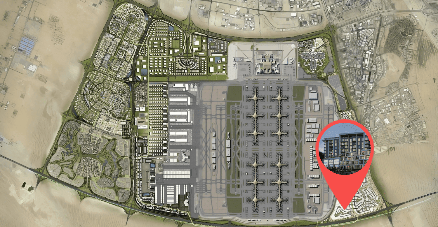 Beachfront Gates 2 by Dubai South, image 8 of 11. Render supplied by developer.
