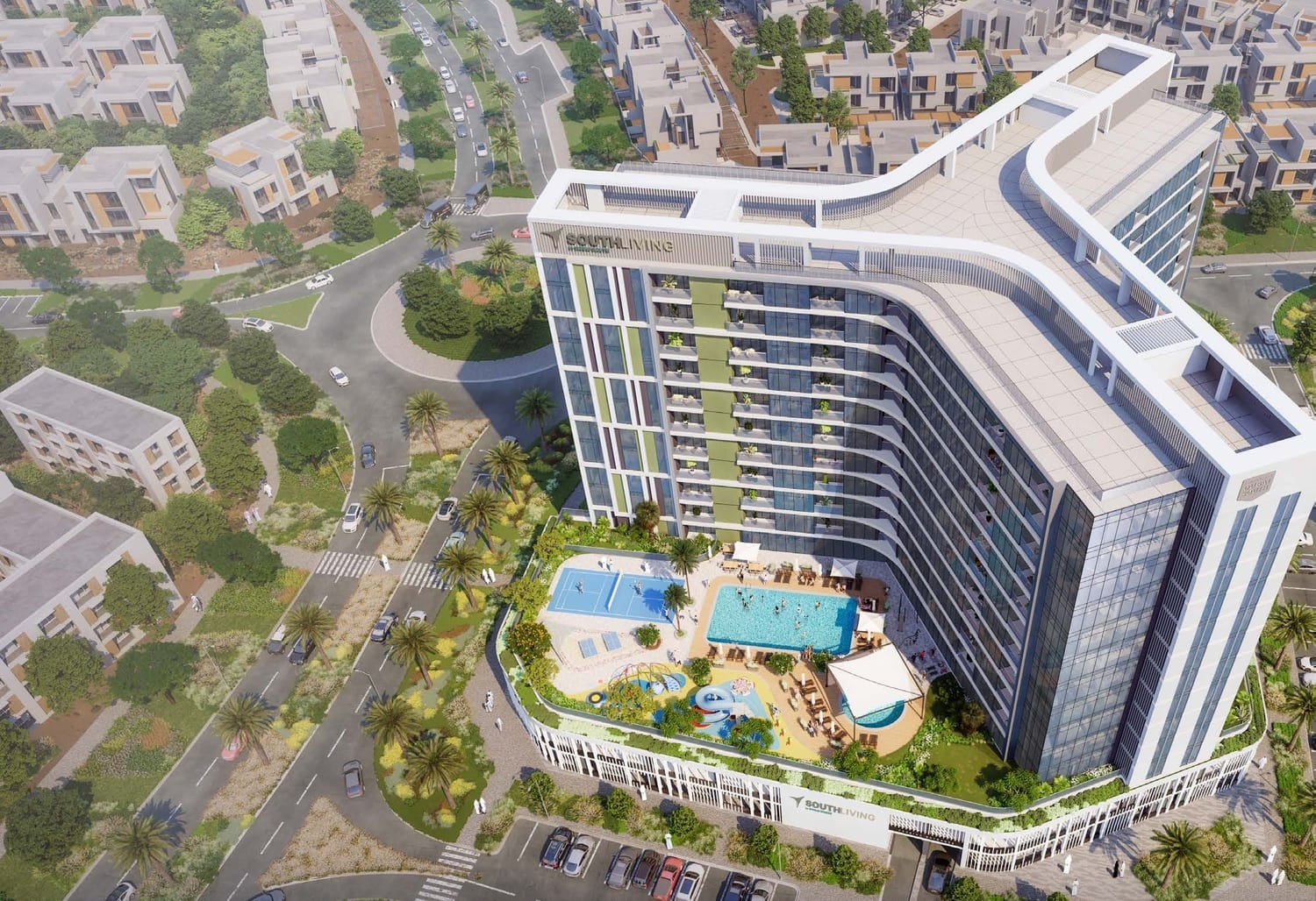 South Living by Dubai South, image 1 of 10. Render supplied by developer.
