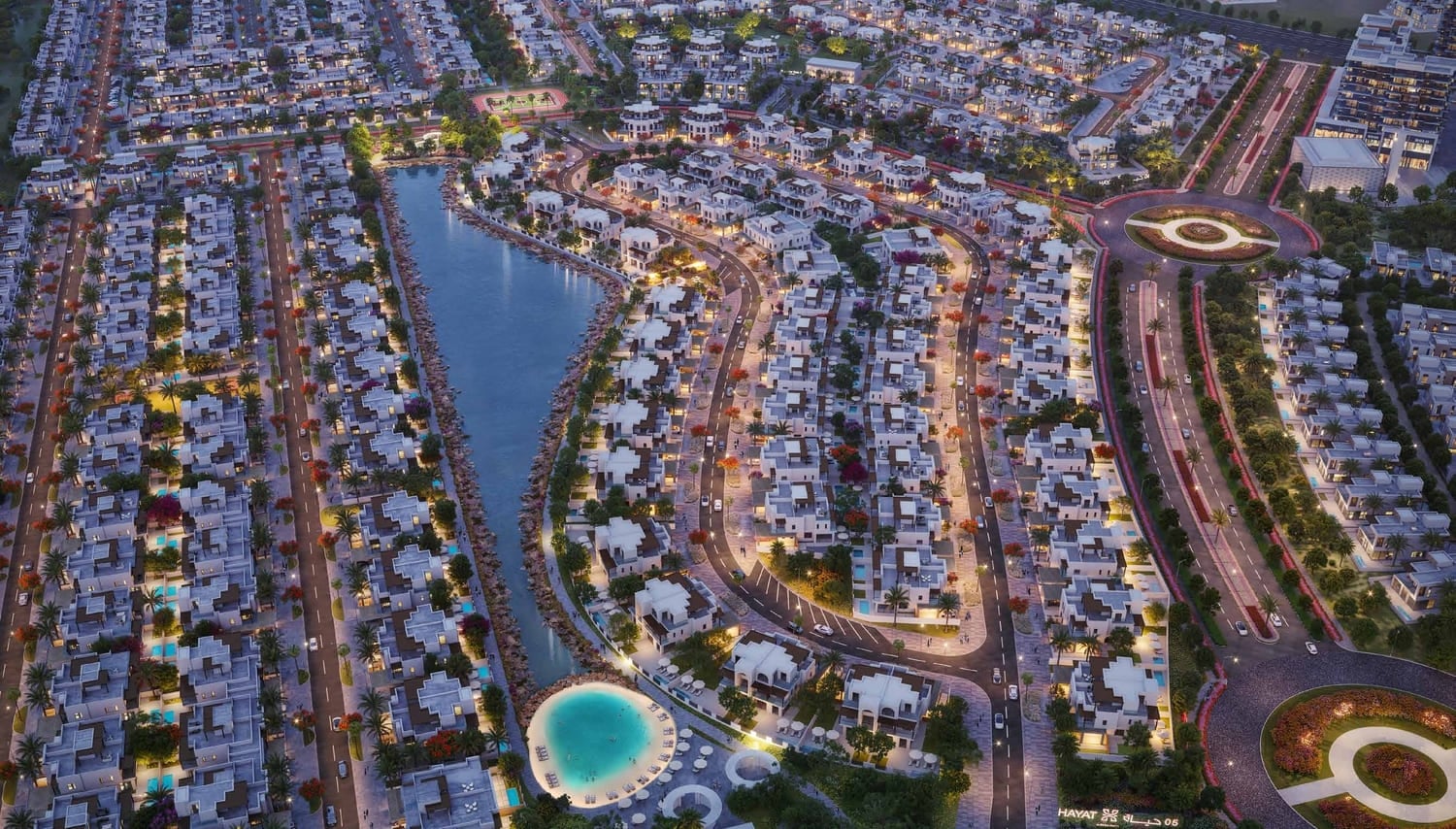 Hayat 4 and 5 by Dubai South, image 4 of 7. Render supplied by developer.
