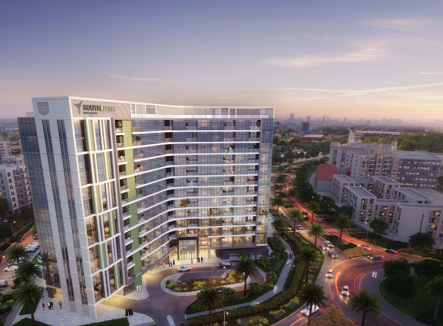 South Living by Dubai South, image 3 of 10. Render supplied by developer.