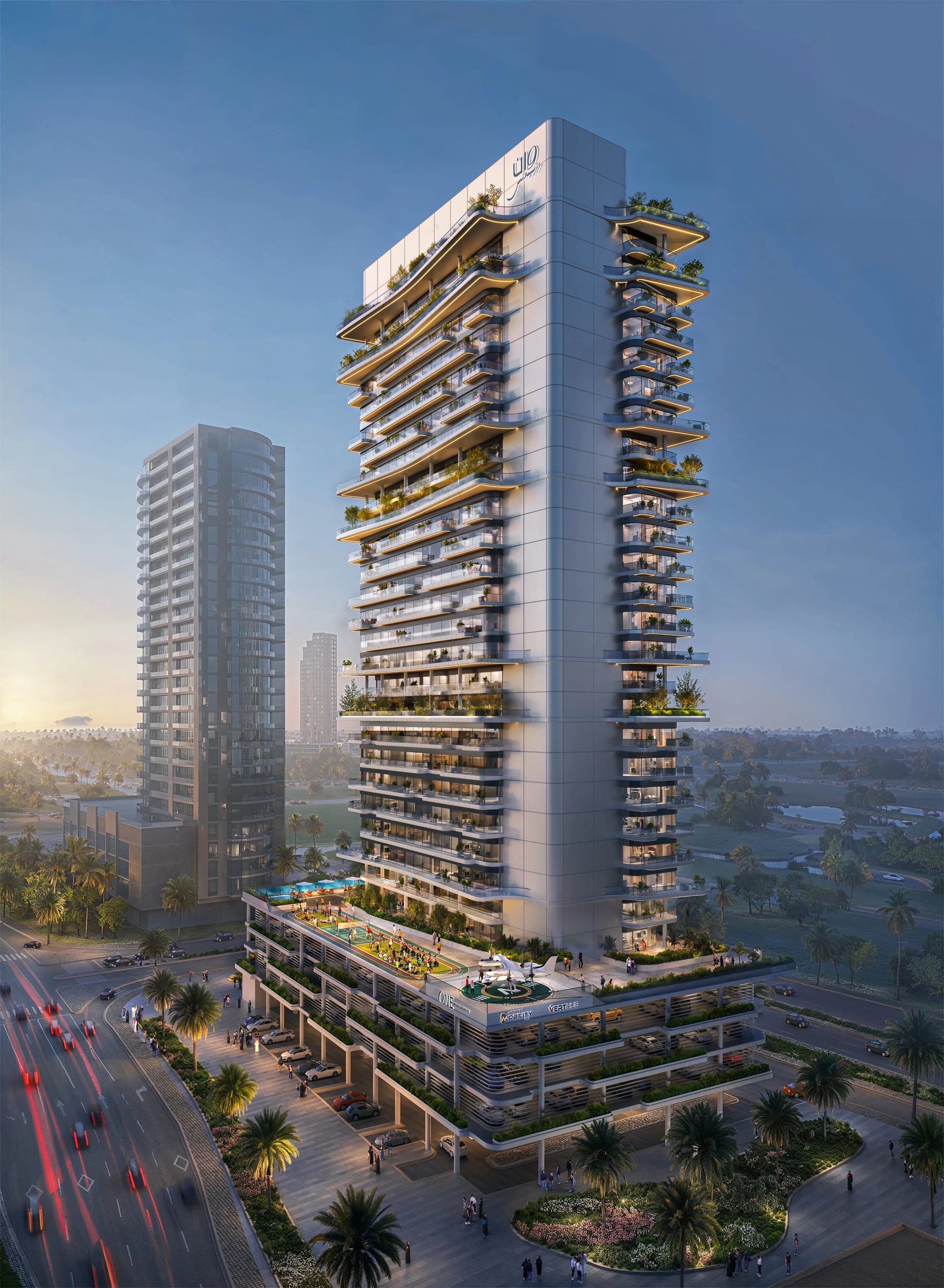 One Residence Al Reem Island, image 3 of 6. Render supplied by developer.