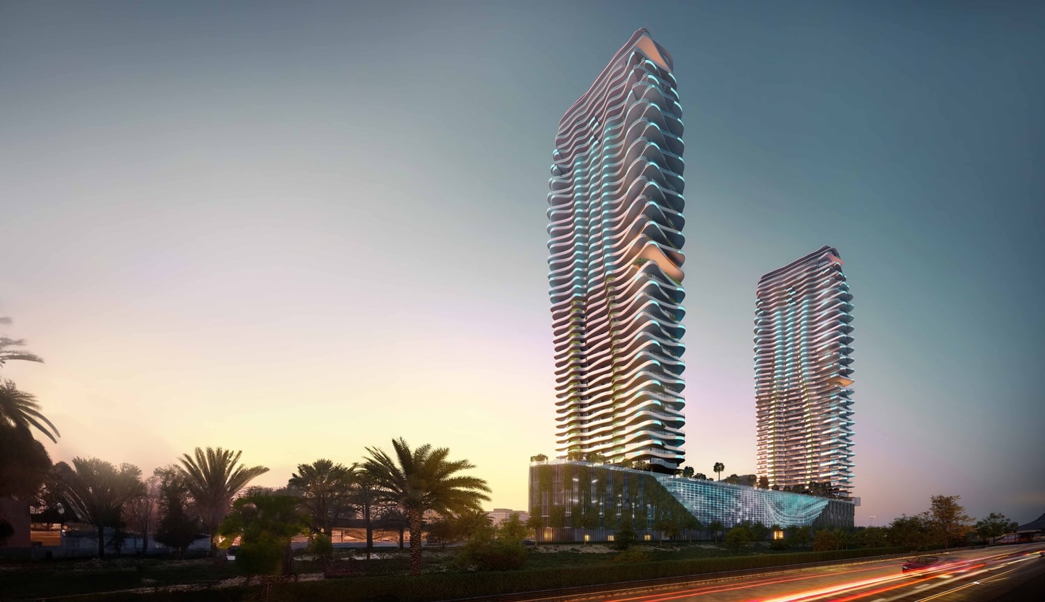 Laguna Residence by One Development, image 1 of 11. Render supplied by developer.