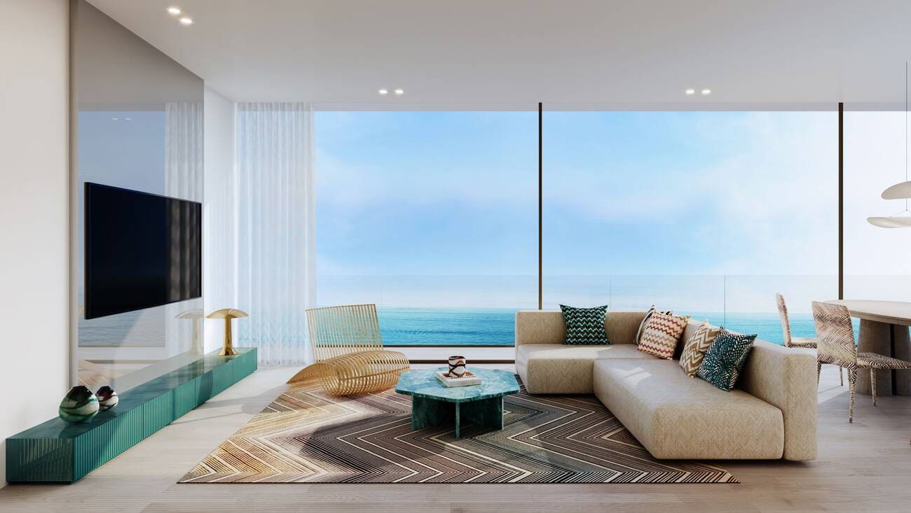 Trio Isle Tower (A & B) by Durar Properties, image 3 of 9. Render supplied by developer.