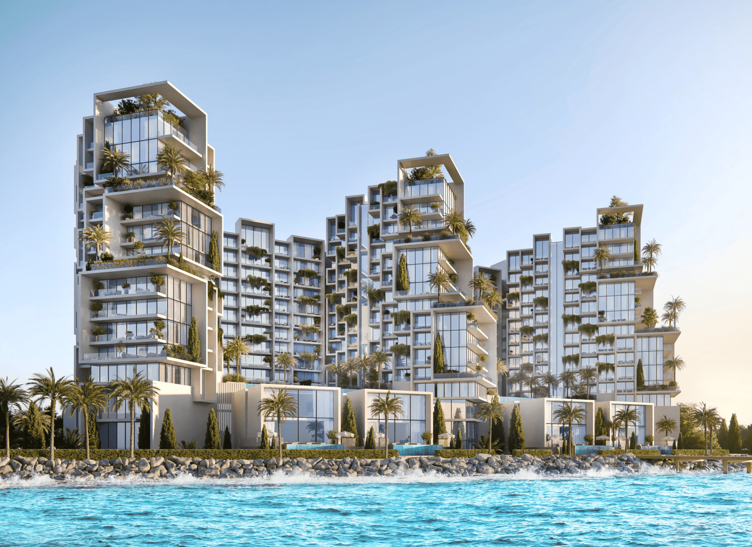 Masa Residence by Durar Properties, Al Marjan Island. Render supplied by developer.