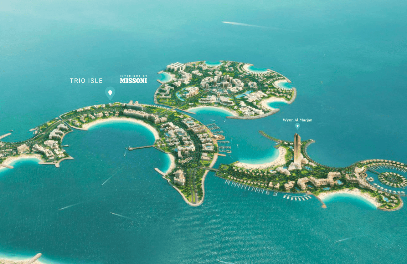 Trio Isle Tower (A & B) by Durar Properties, image 8 of 9. Render supplied by developer.