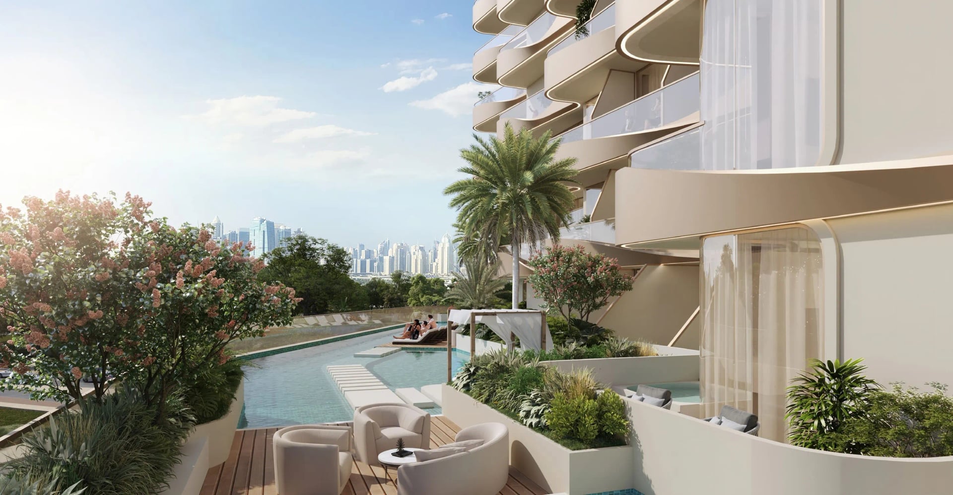 Nuve by Zoya Developments, image 2 of 17. Render supplied by developer.