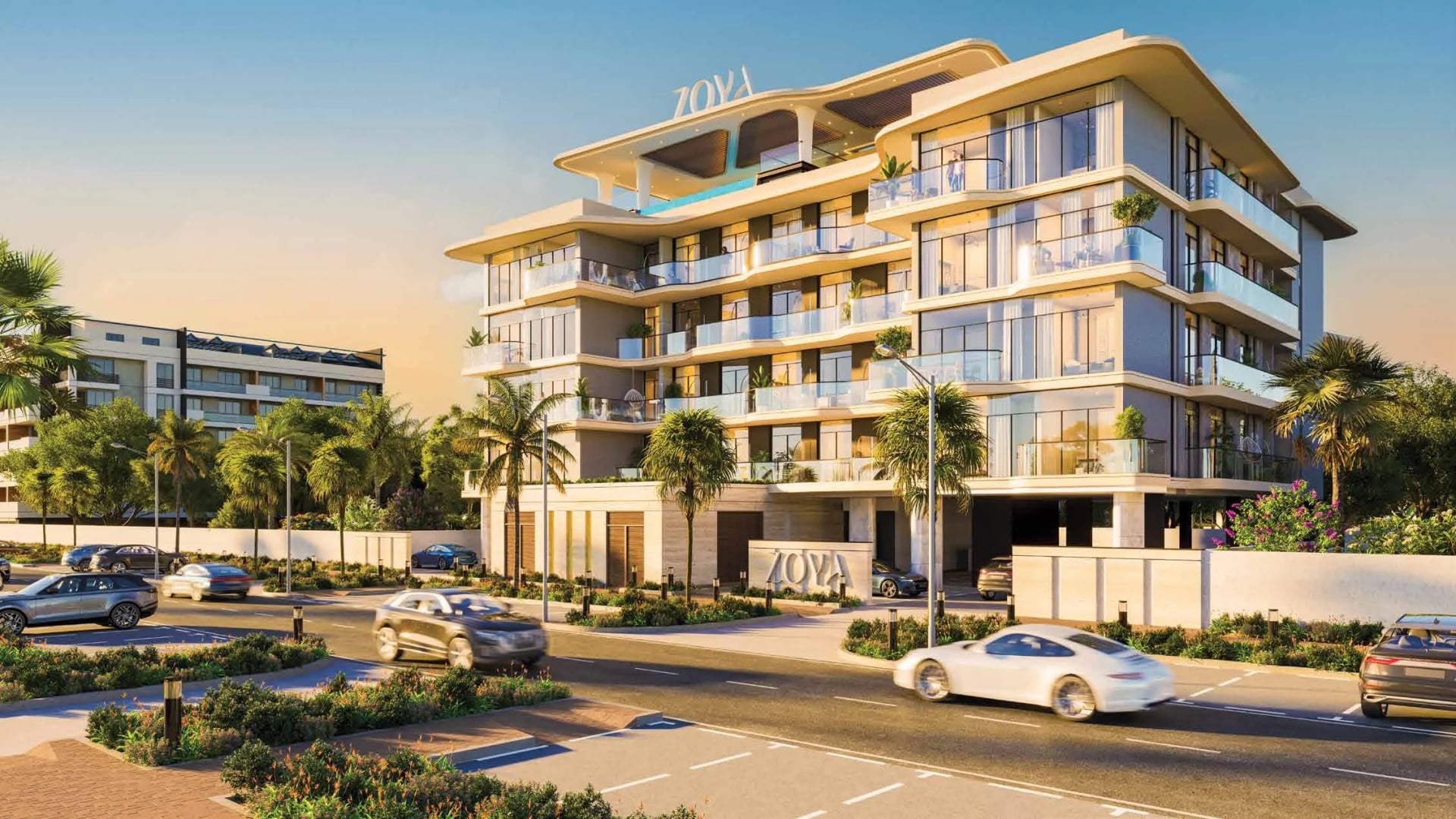 Miorah by Zoya by Zoya Developments, image 2 of 11. Render supplied by developer.