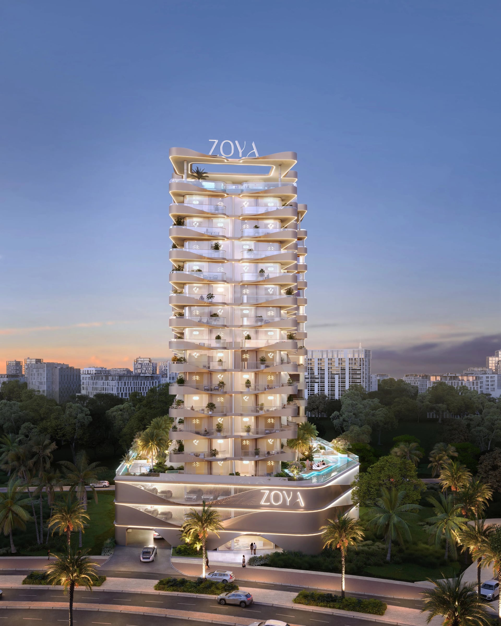 Nuve by Zoya Developments, image 5 of 17. Render supplied by developer.