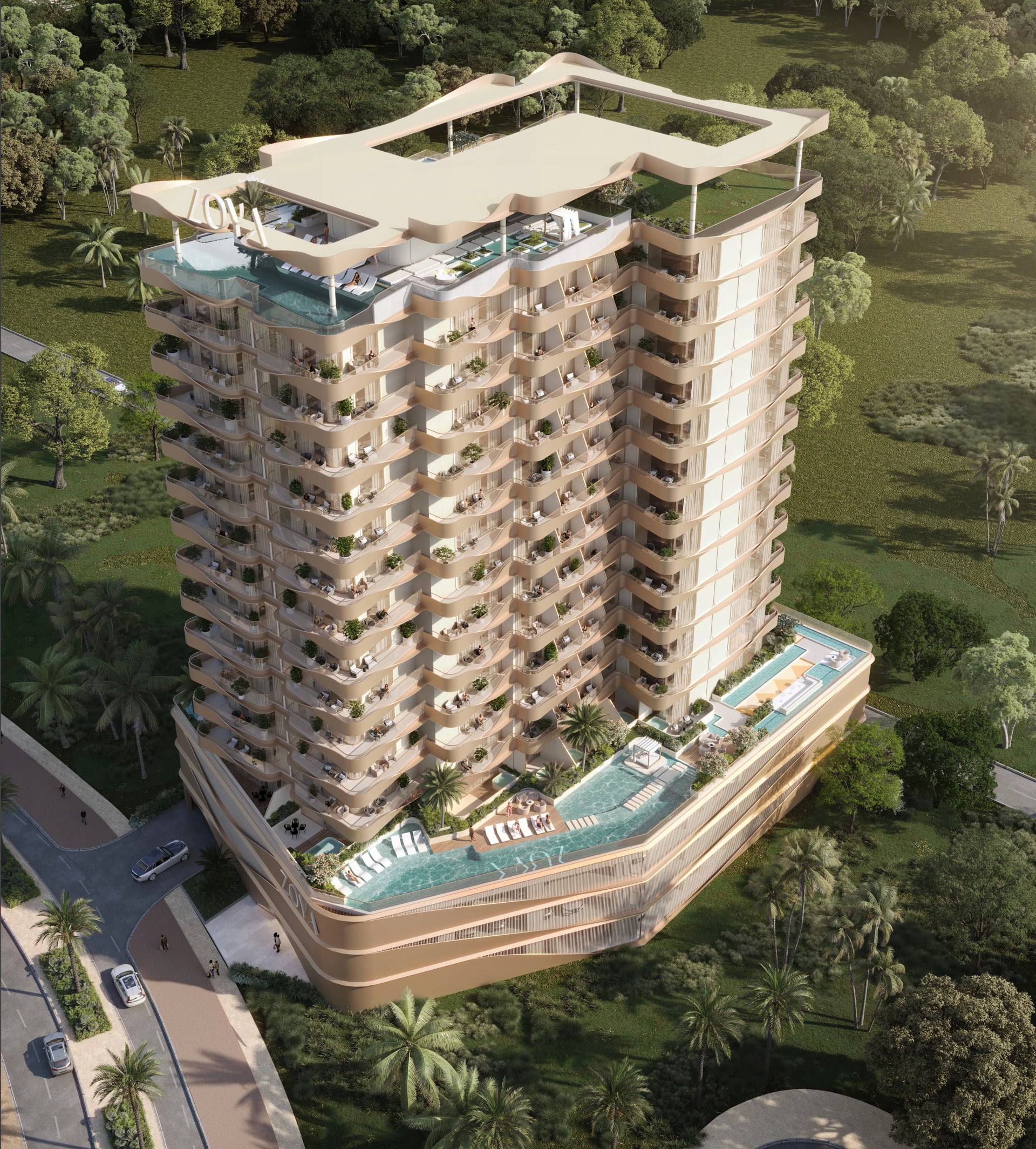 Nuve by Zoya Developments, image 7 of 17. Render supplied by developer.