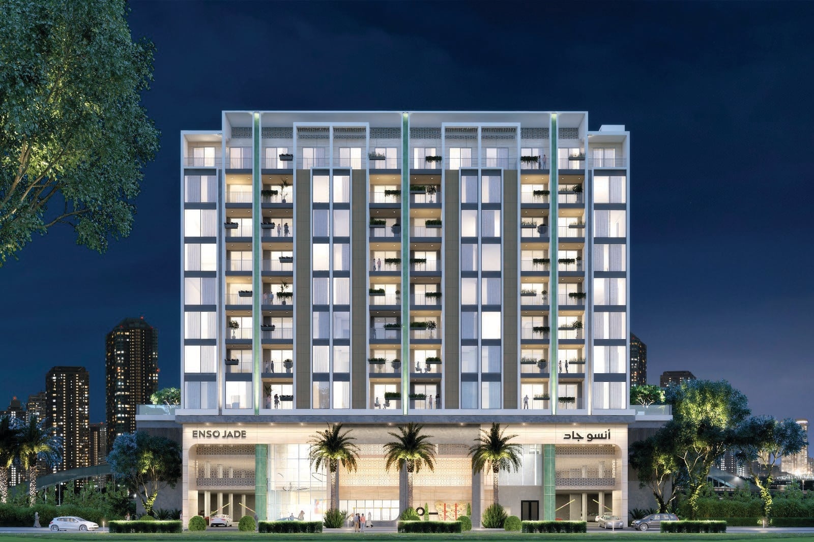 Enso Jade by ENSO Development in al satwa, render supplied by developer