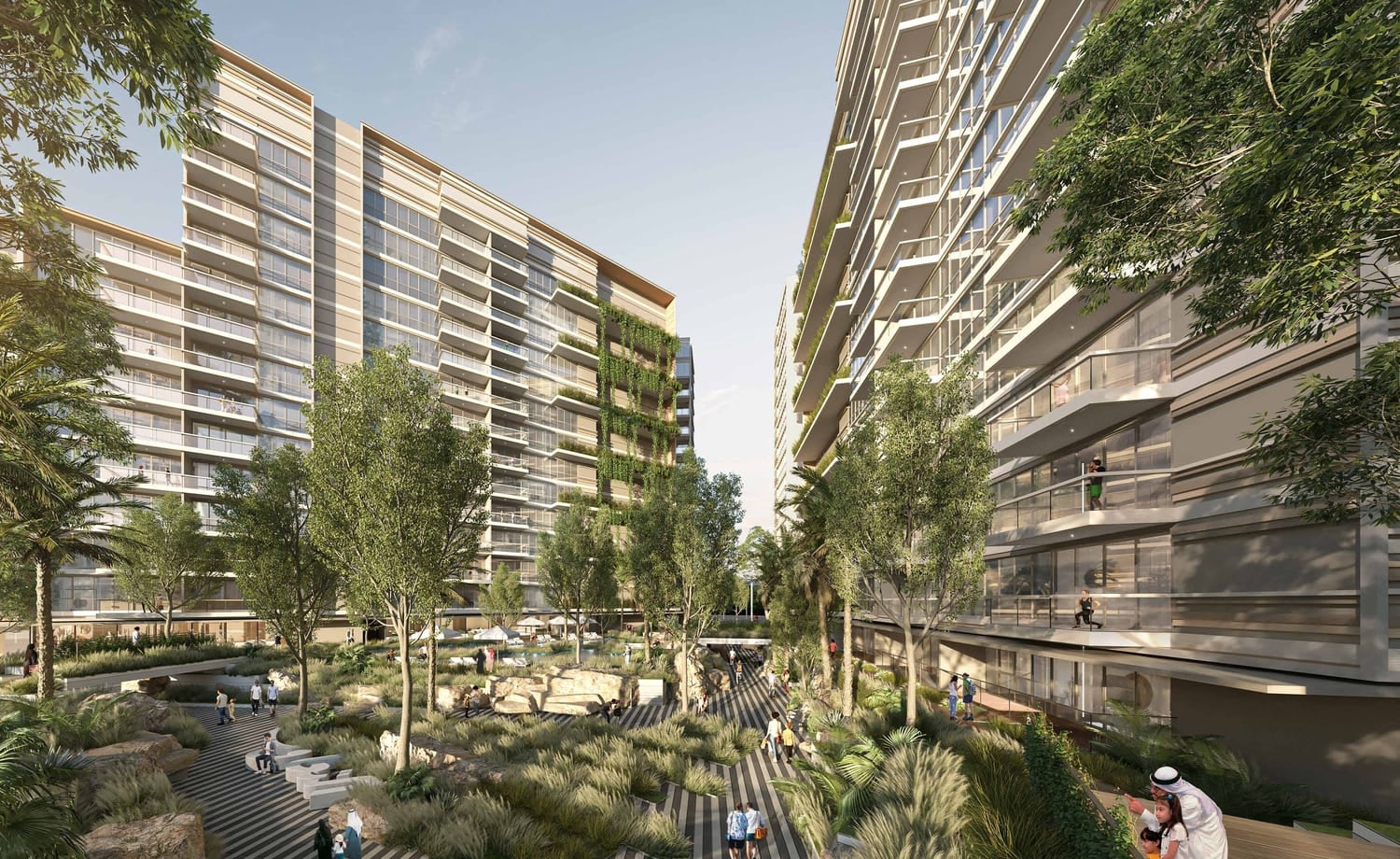 Sky Residences by Expo City, Expo City Dubai. Render supplied by developer.