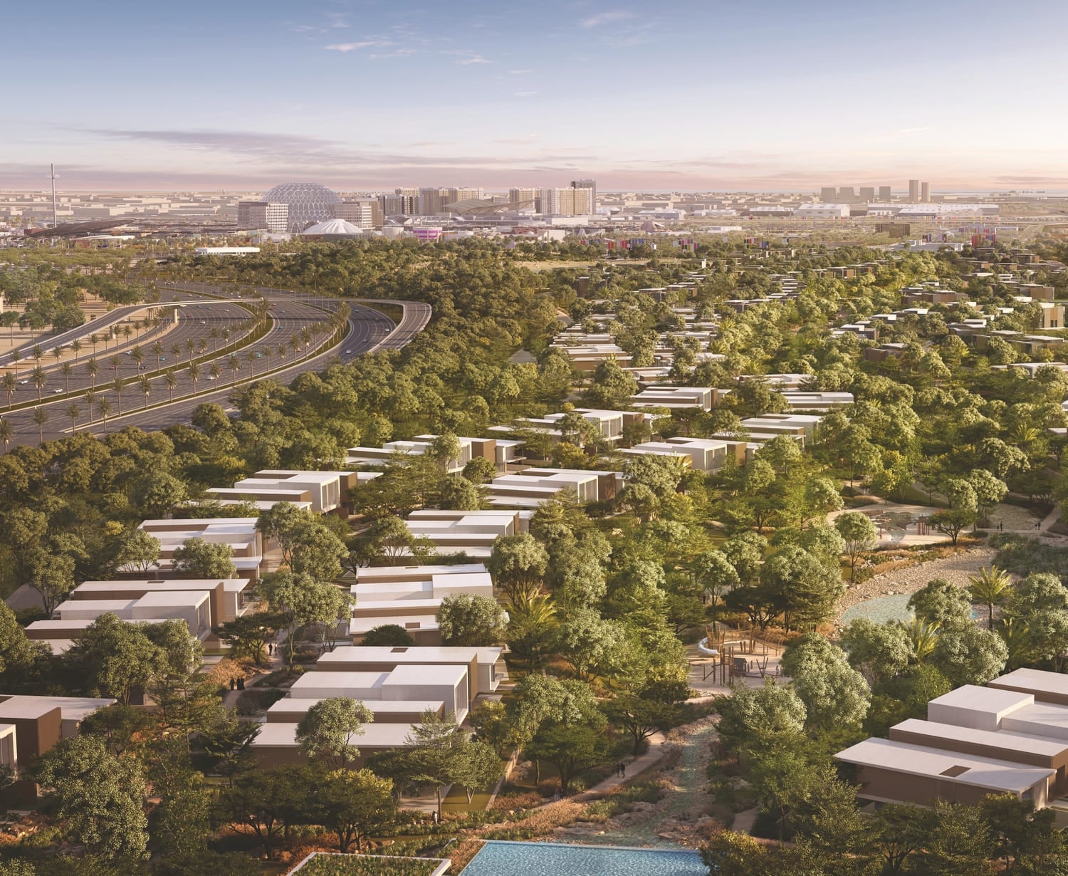 Shamsa by Expo City, image 1 of 5. Render supplied by developer.