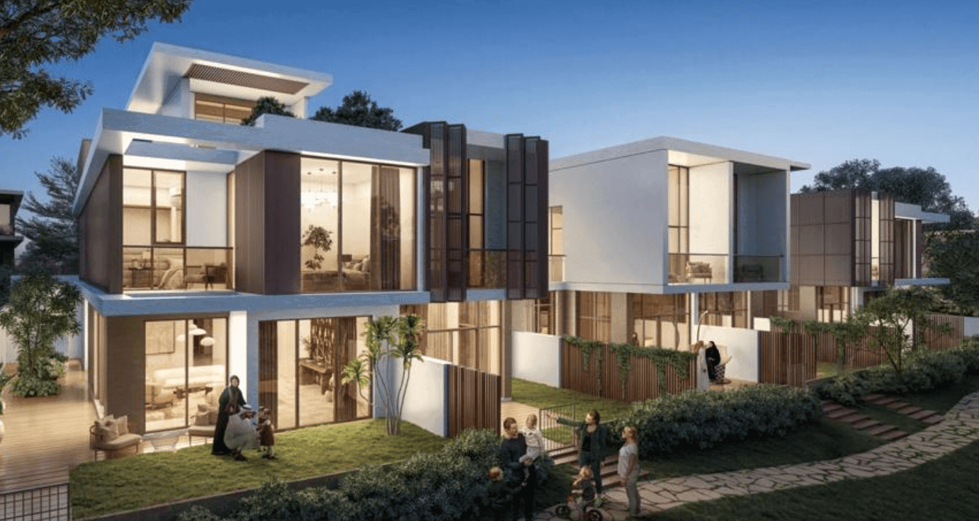 Yasmina Duet Villas by Expo City, Expo City Dubai. Render supplied by developer.