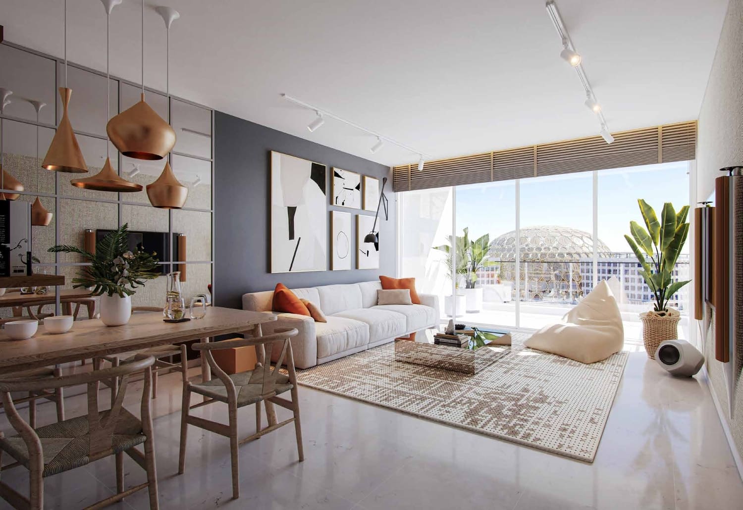 Sky Residences by Expo City, image 3 of 5. Render supplied by developer.