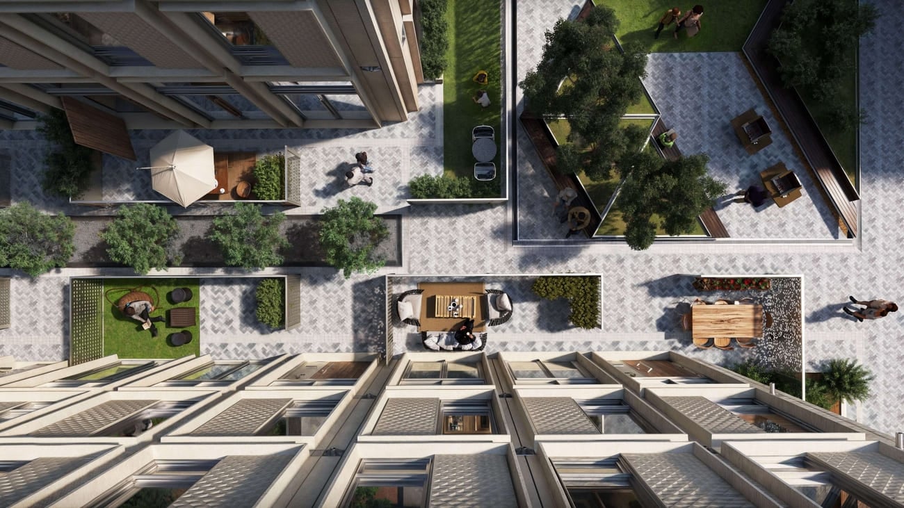 Al Waha 2 by Expo City, image 3 of 10. Render supplied by developer.