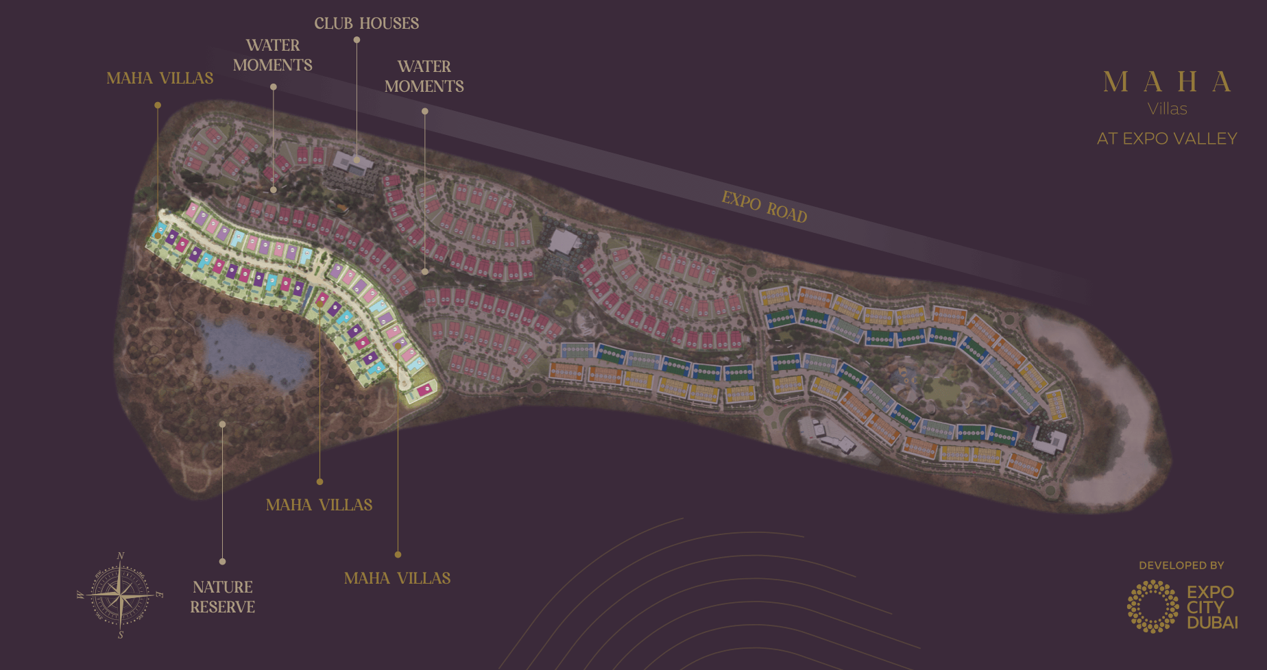 Maha Villas by Expo City, image 6 of 6. Render supplied by developer.