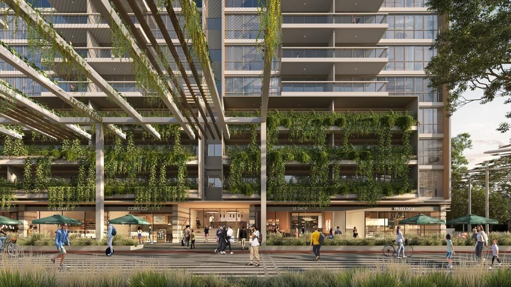 Sky Residences by Expo City, image 2 of 5. Render supplied by developer.