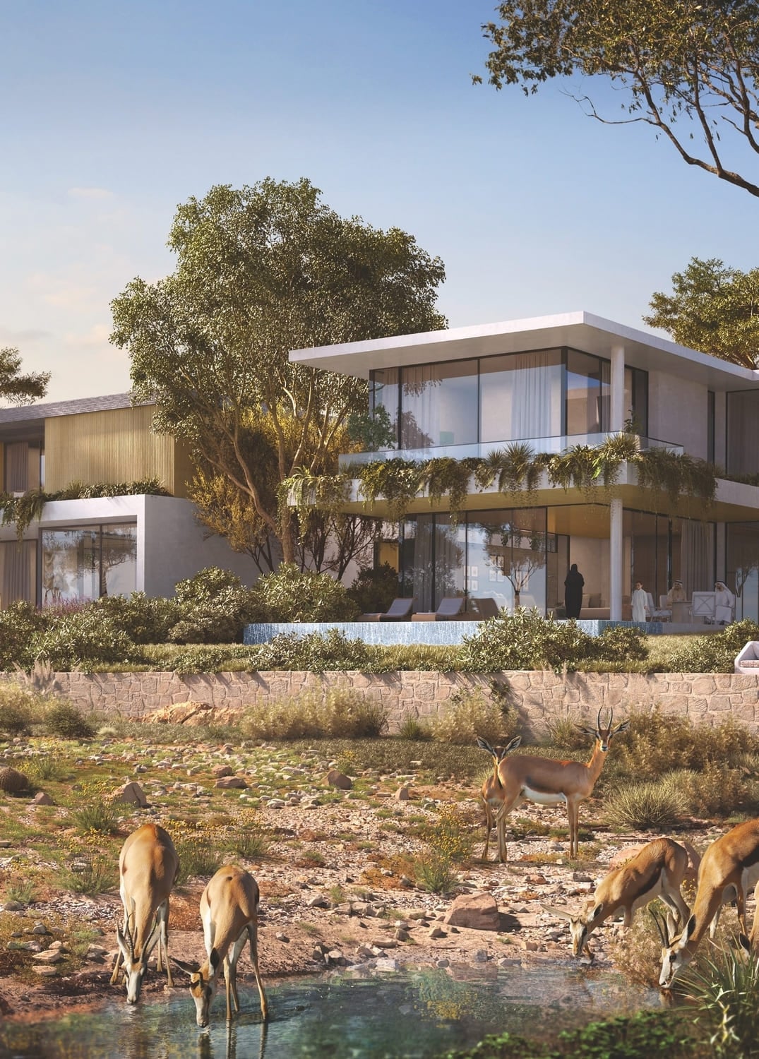Maha Villas by Expo City, image 2 of 6. Render supplied by developer.