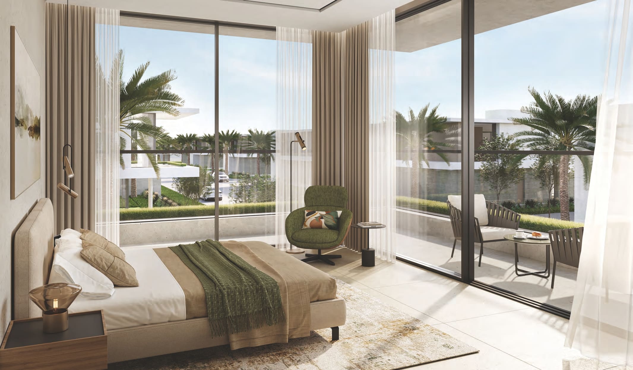 Yasmina Duet Villas by Expo City, image 7 of 11. Render supplied by developer.