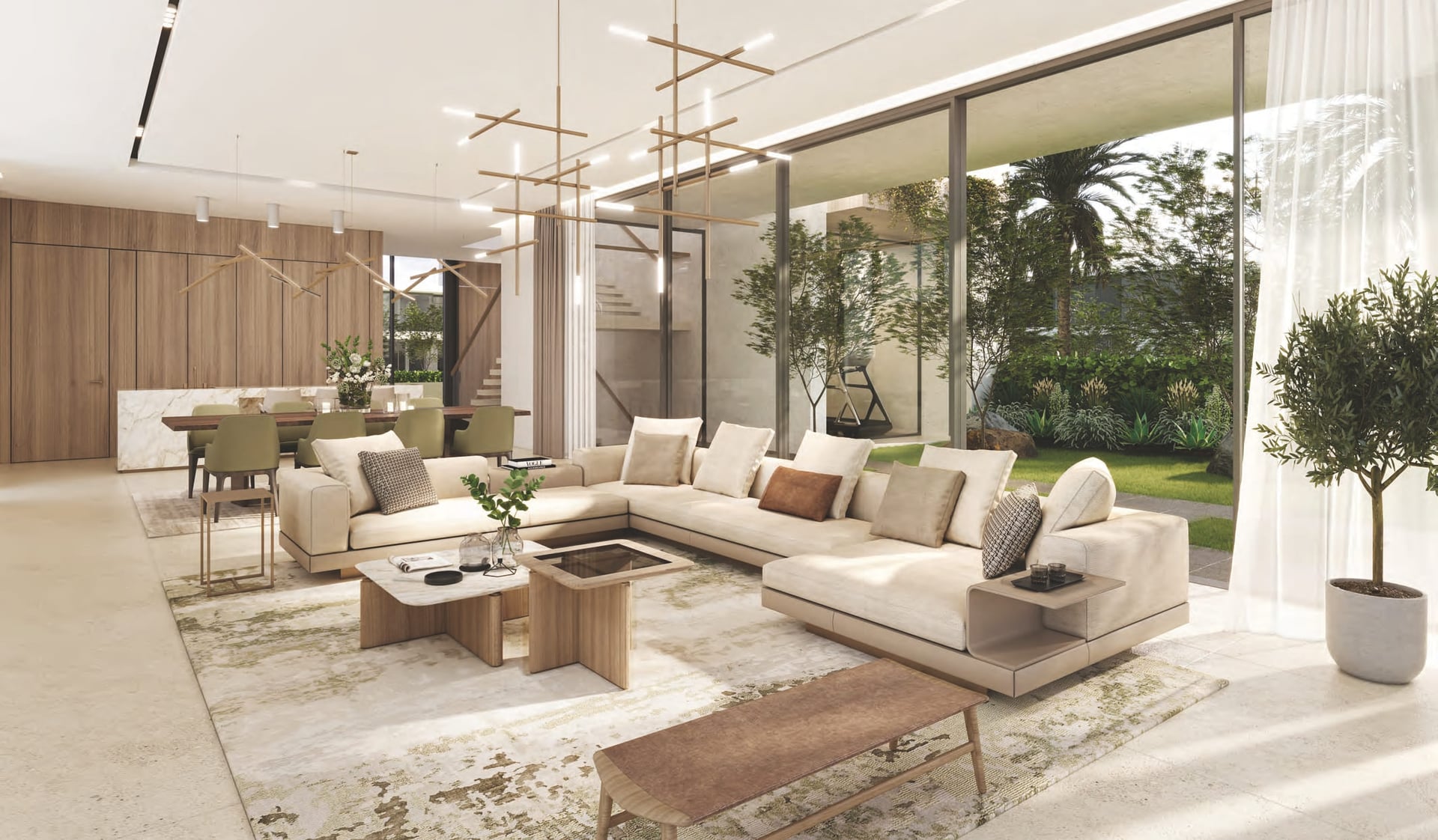Yasmina Duet Villas by Expo City, image 8 of 11. Render supplied by developer.