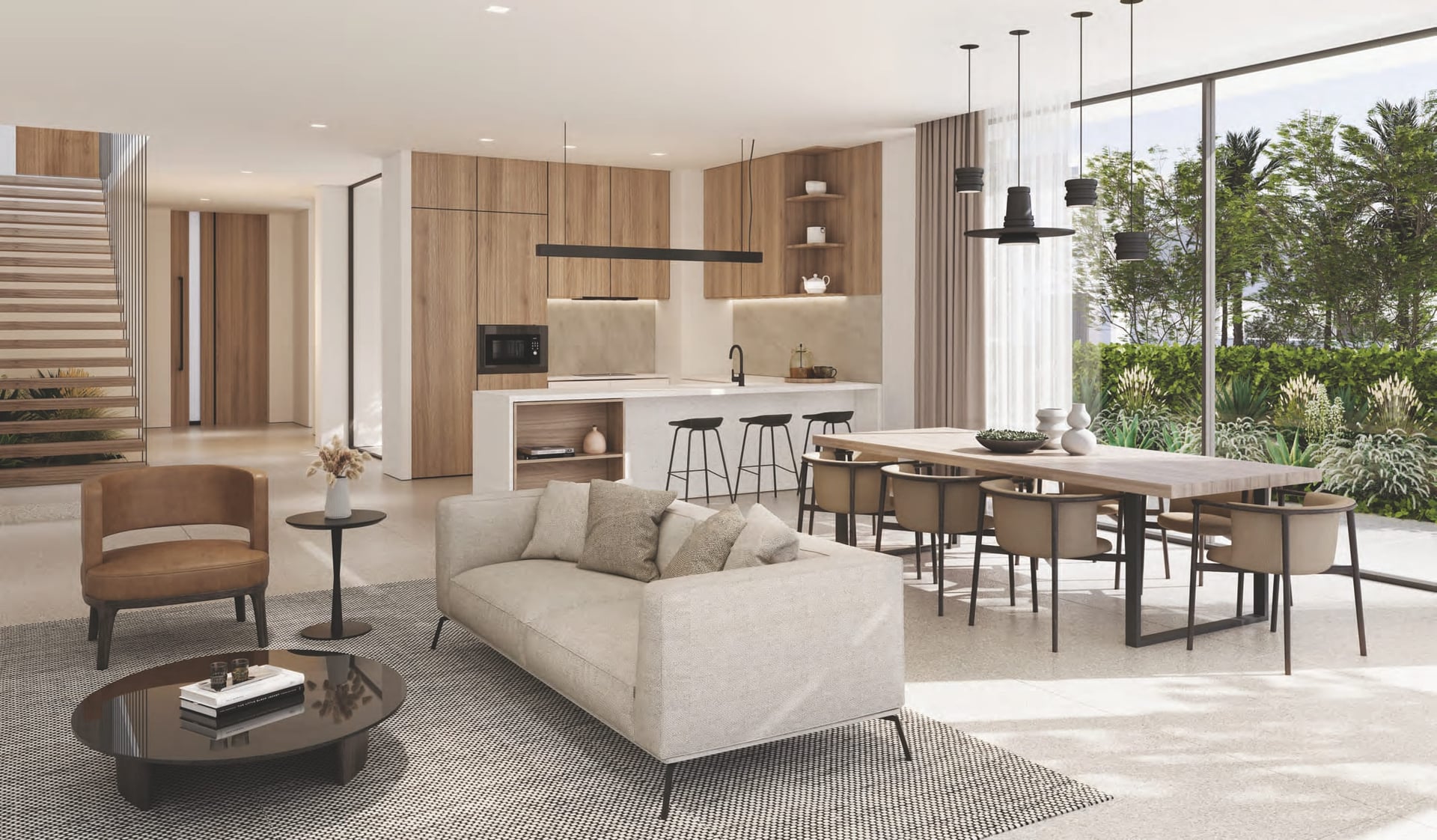 Yasmina Duet Villas by Expo City, image 10 of 11. Render supplied by developer.