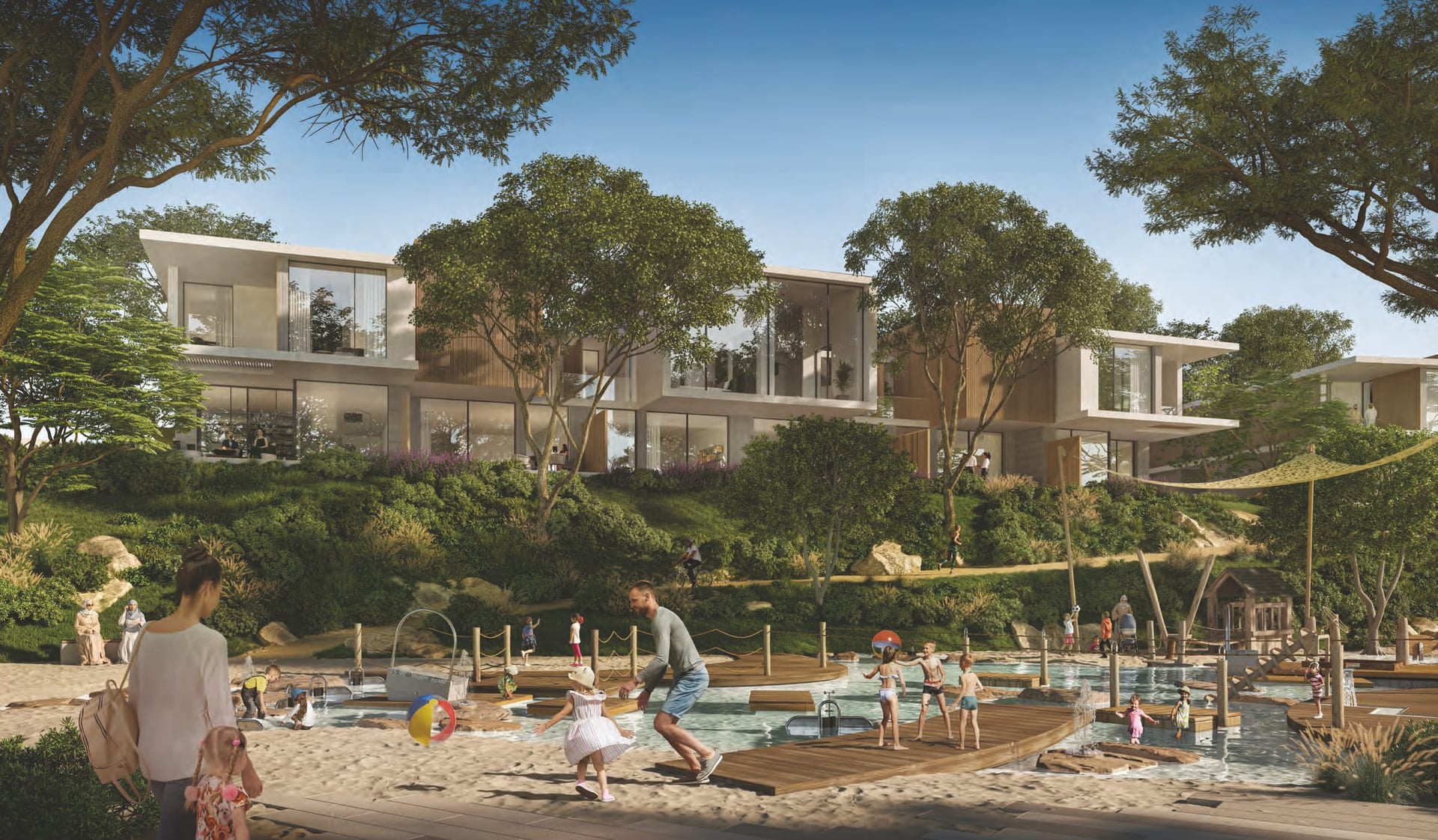 Yasmina Duet Villas by Expo City, image 4 of 11. Render supplied by developer.