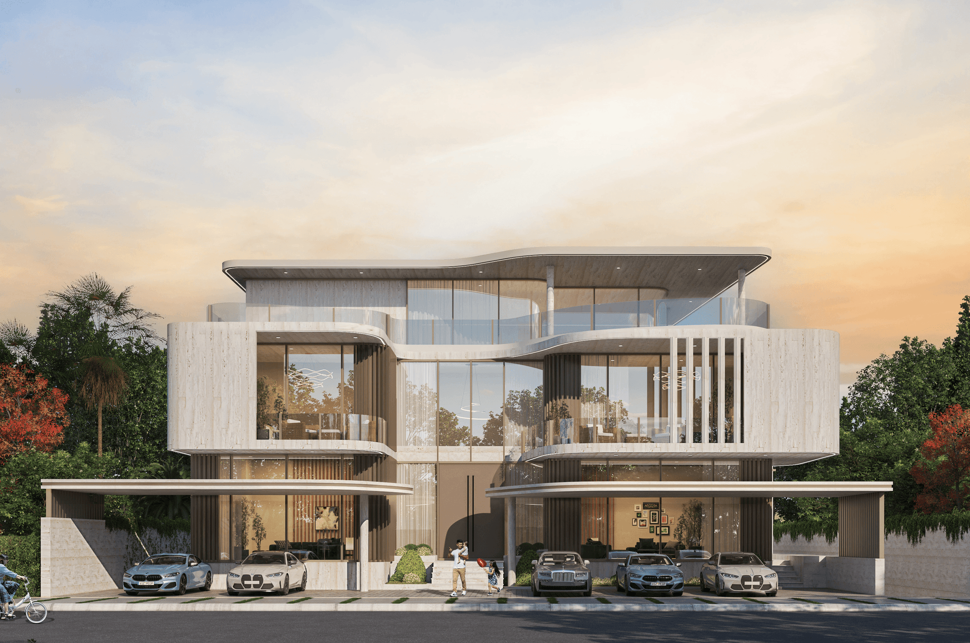 Autograph Collection by Damac in Damac Hills, render supplied by developer