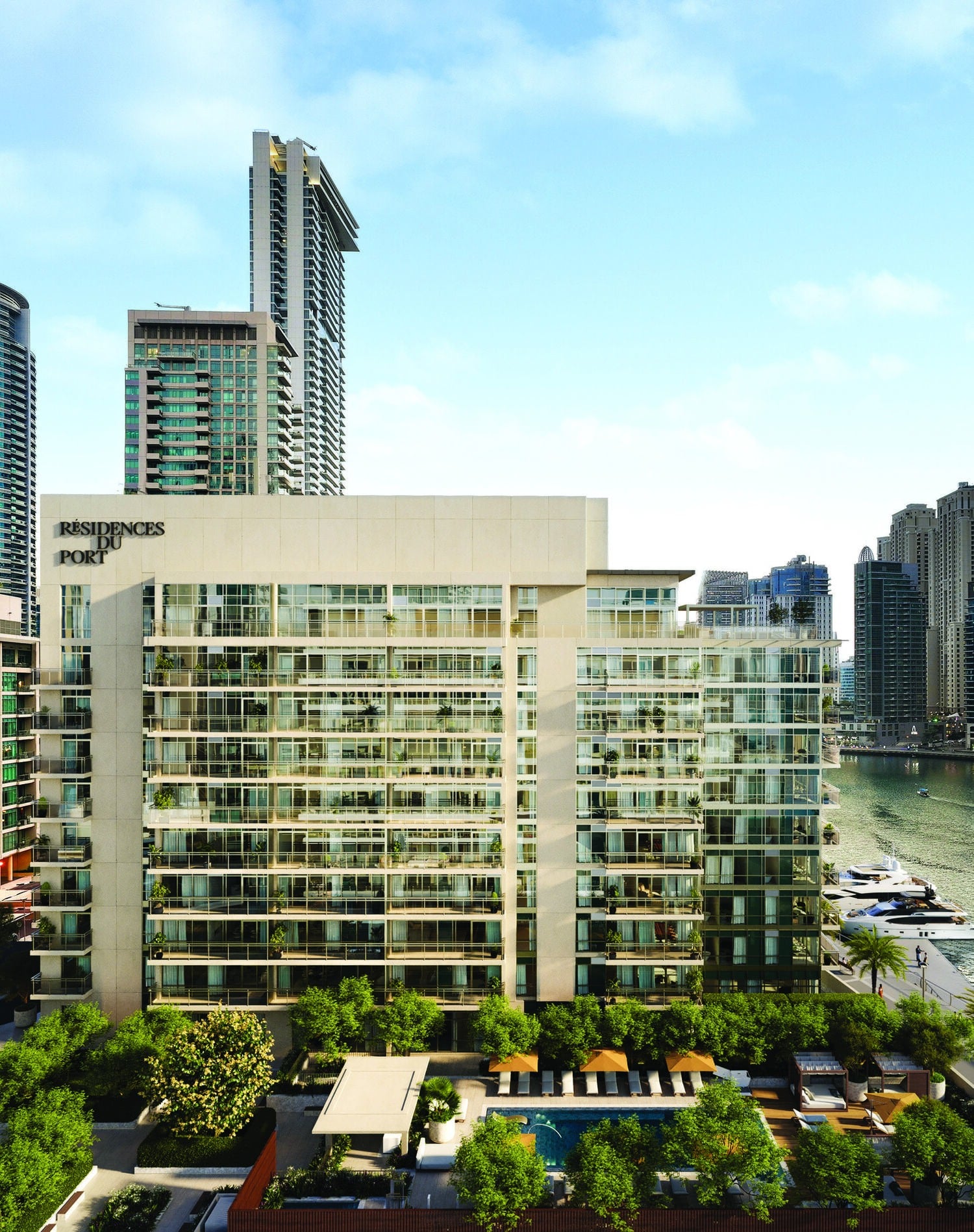 Residences Du Port Autograph Collection by FIM Partners, image 1 of 14. Render supplied by developer.