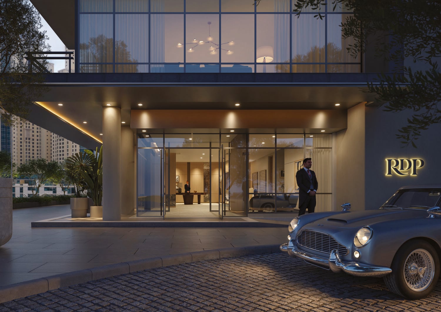 Residences Du Port Autograph Collection by FIM Partners, image 2 of 14. Render supplied by developer.