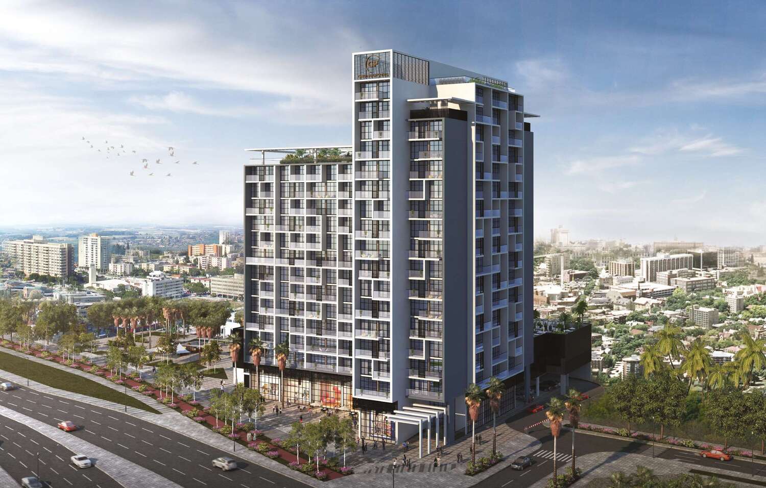 Privé Residence by Ginco Properties, Dubai Hills Estate. Render supplied by developer.