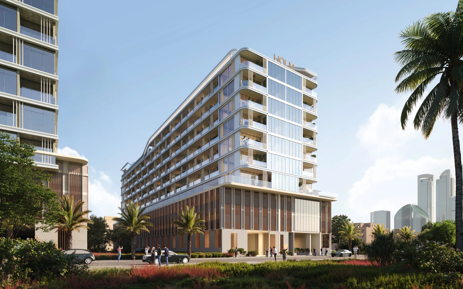 Linea by Holm by Holm Developments, Jumeirah Garden City. Render supplied by developer.