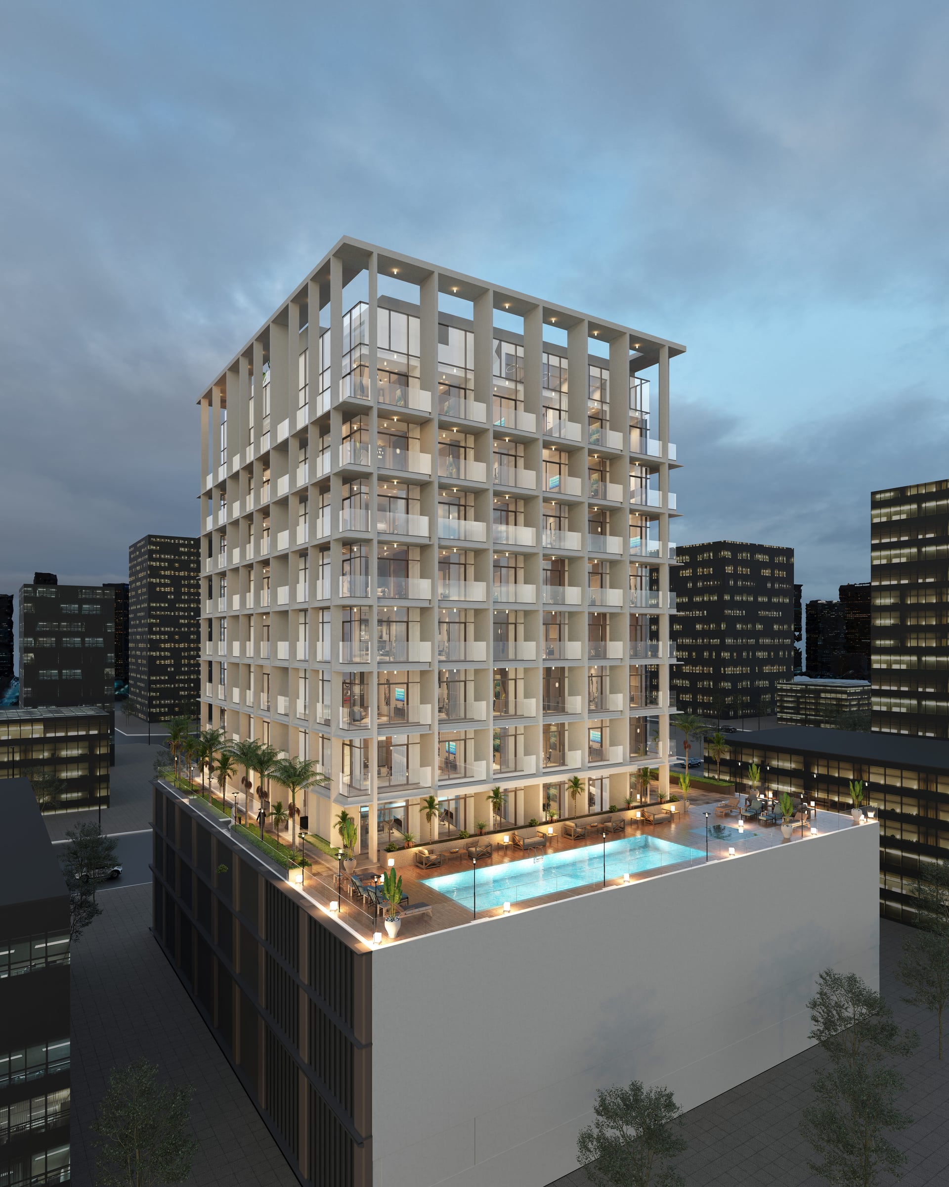 Hyde Walk Residence by Imtiaz, Al Satwa. Render supplied by developer.