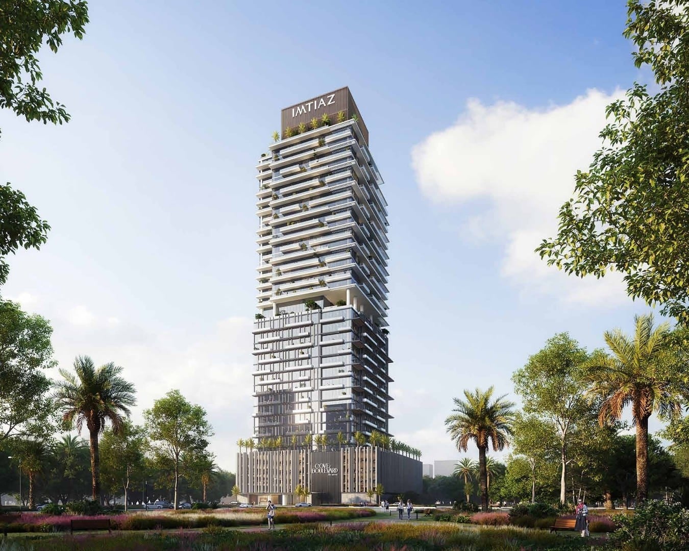 Cove Boulevard by Imtiaz, image 1 of 15. Render supplied by developer.