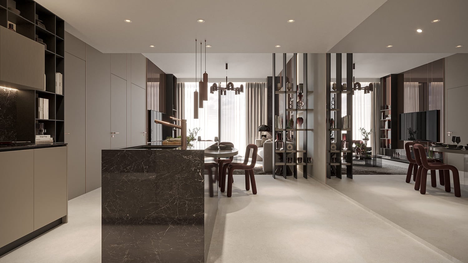 Hyde Walk Residence by Imtiaz, image 10 of 23. Render supplied by developer.