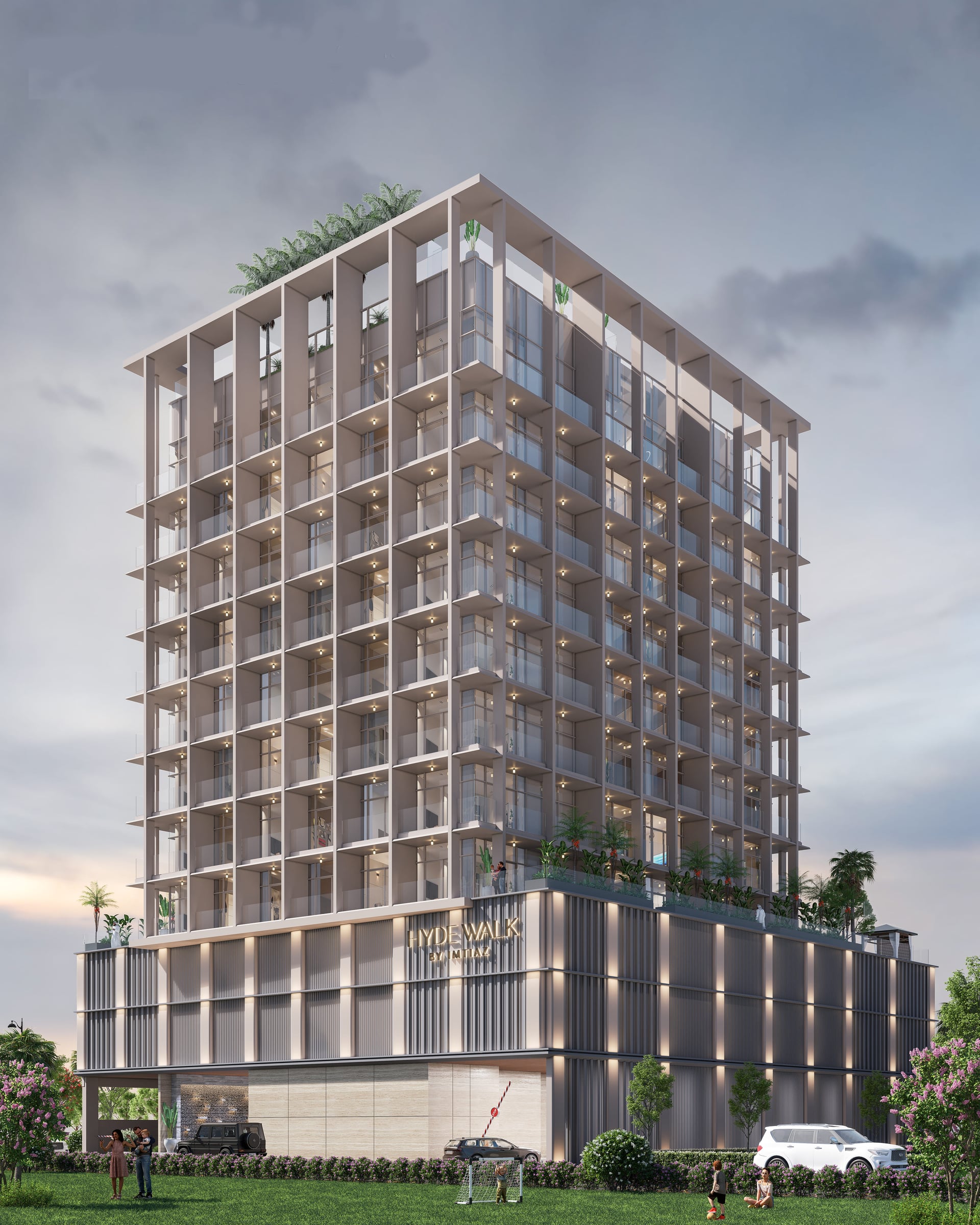 Hyde Walk Residence by Imtiaz, image 1 of 23. Render supplied by developer.