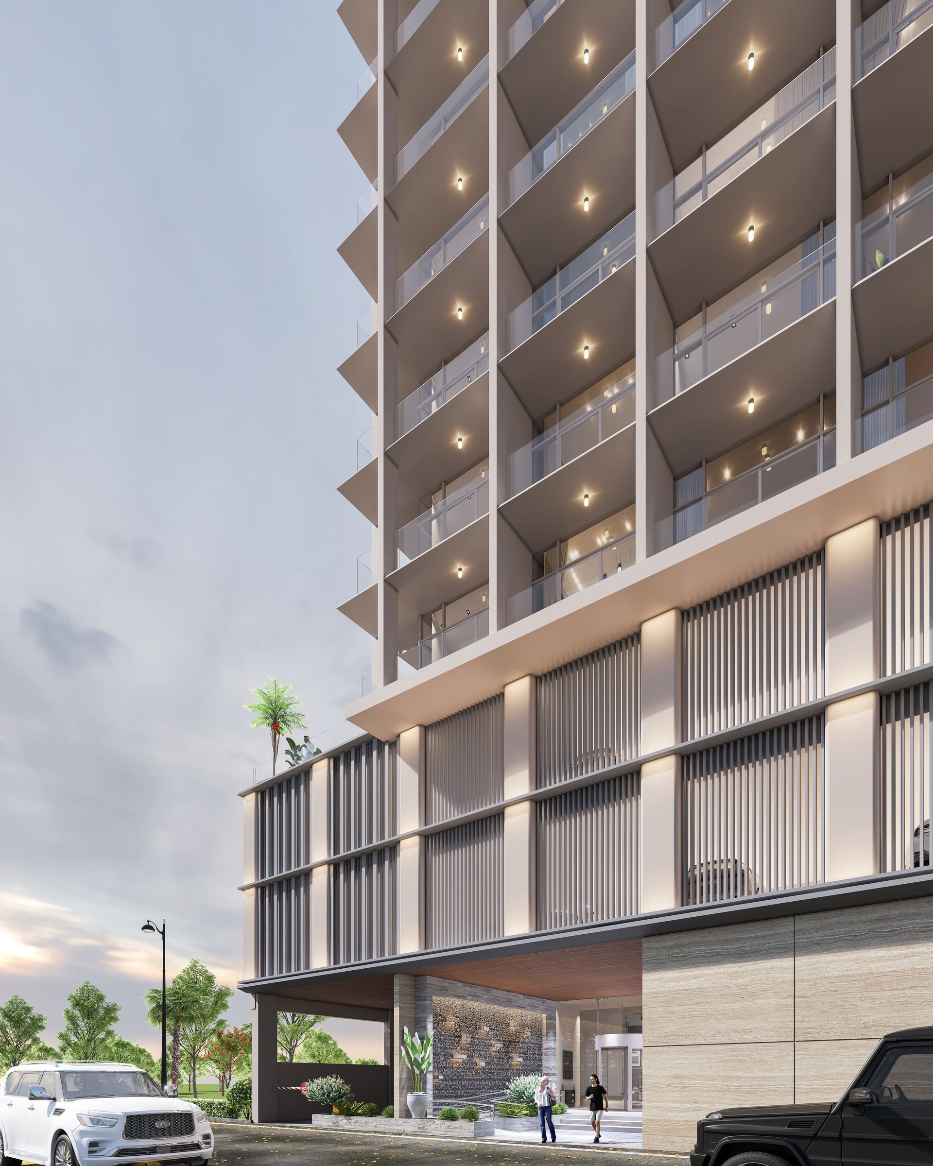 Hyde Walk Residence by Imtiaz, image 2 of 23. Render supplied by developer.