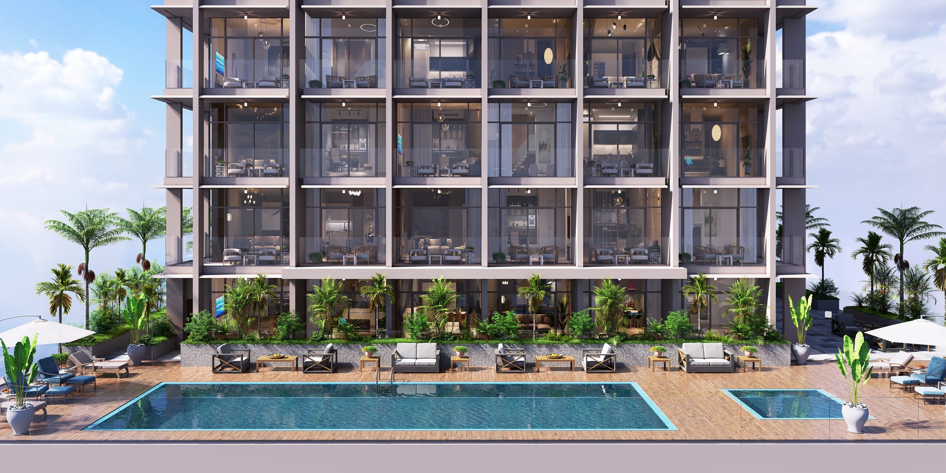 Hyde Walk Residence by Imtiaz, image 3 of 23. Render supplied by developer.