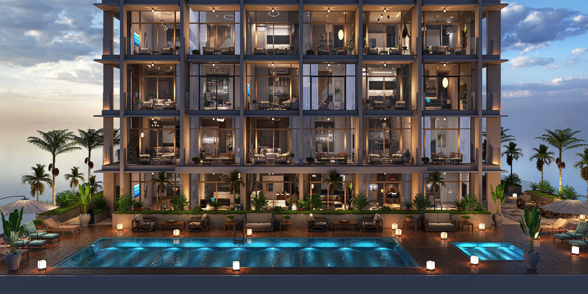 Hyde Walk Residence by Imtiaz, image 5 of 23. Render supplied by developer.