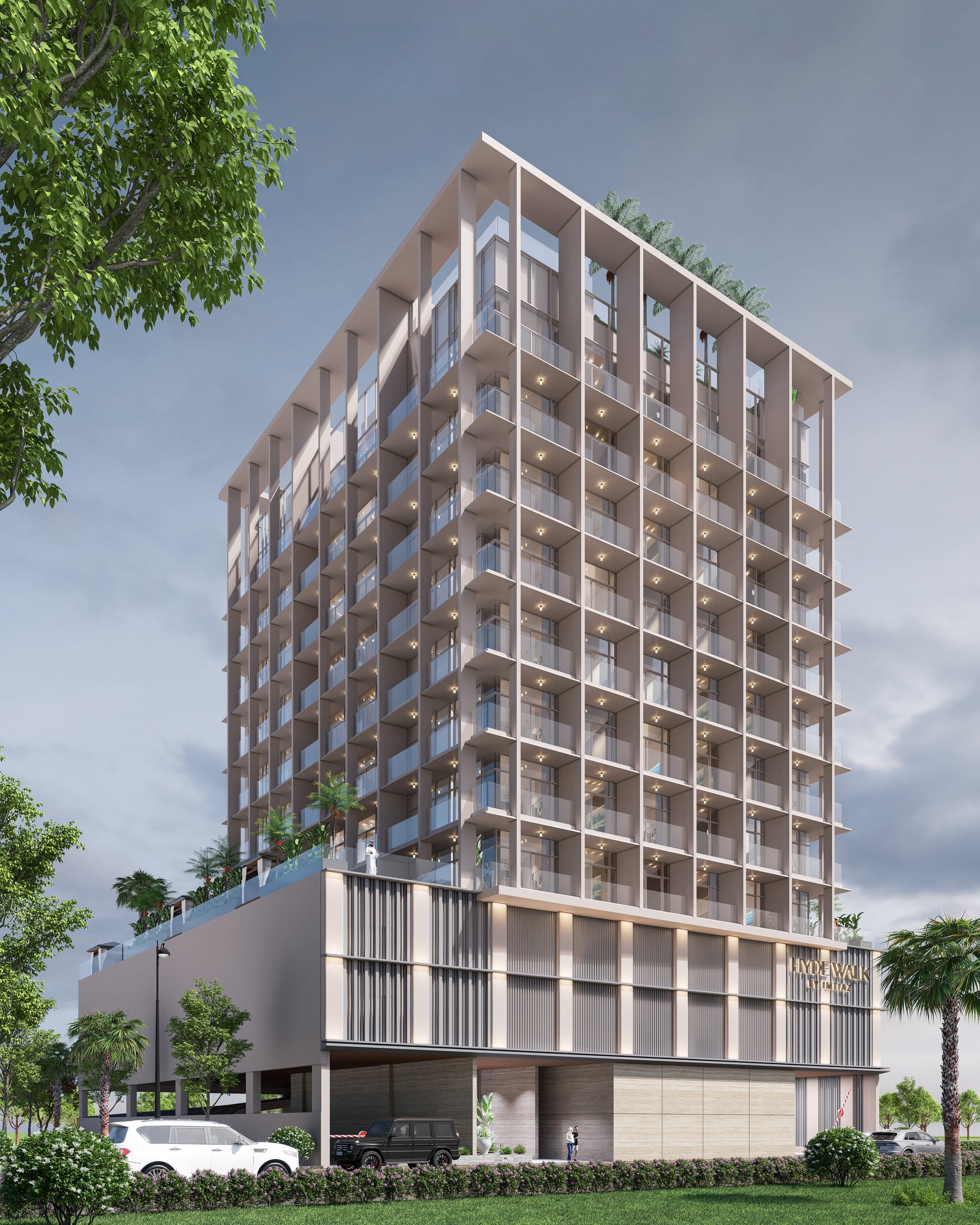 Hyde Walk Residence by Imtiaz, image 6 of 23. Render supplied by developer.