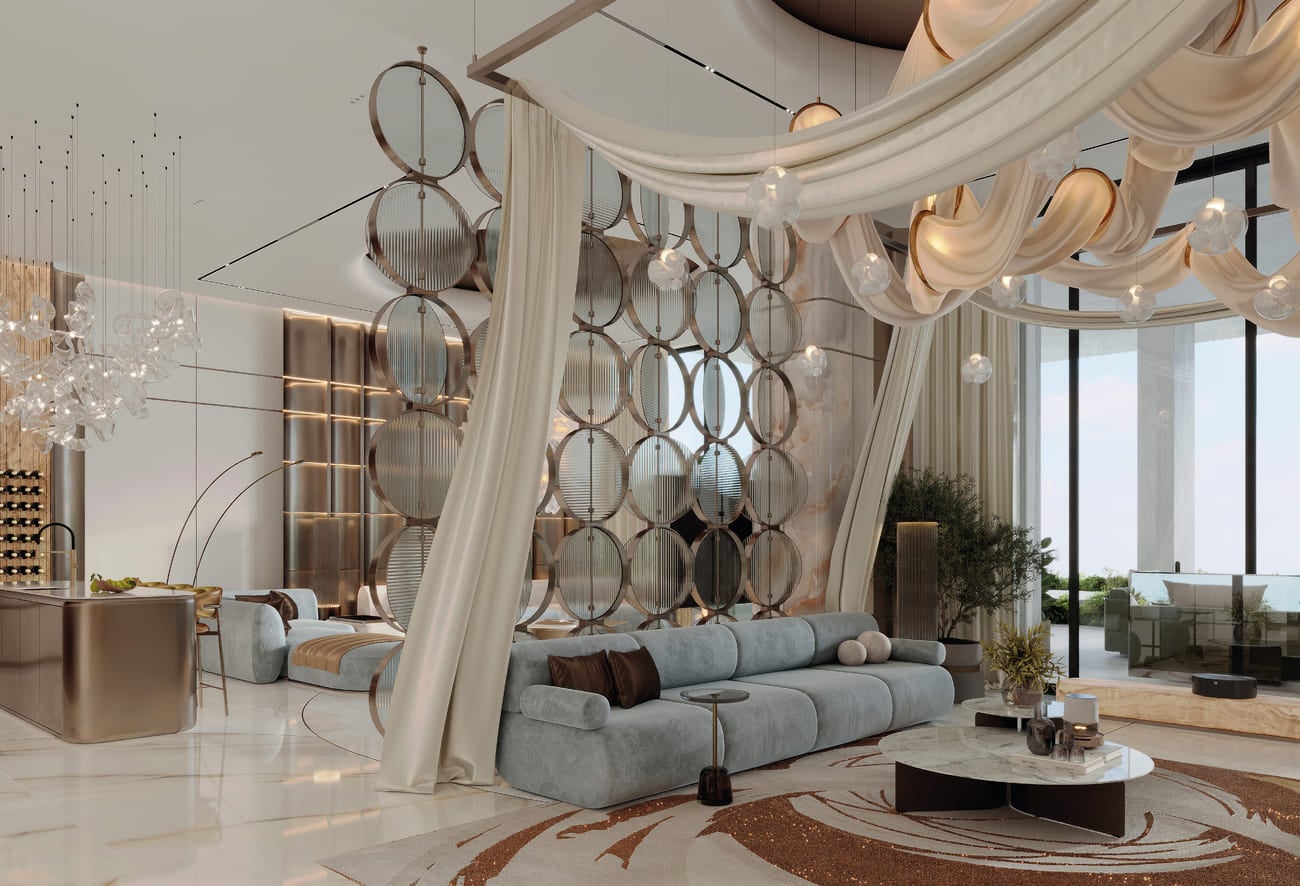 Monaco Mansions by Azizi, image 13 of 37. Render supplied by developer.