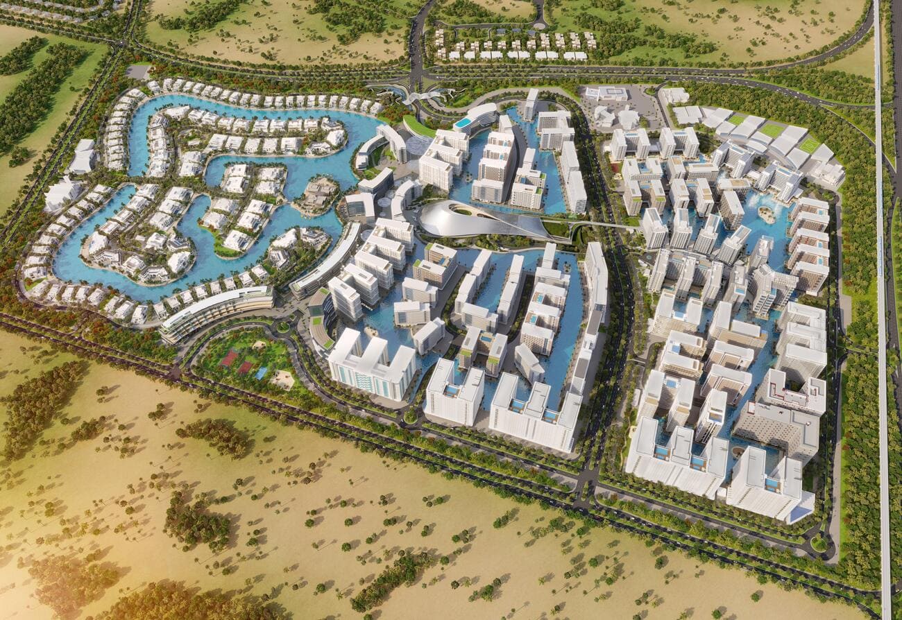 Monaco Mansions by Azizi, Dubai South. Render supplied by developer.