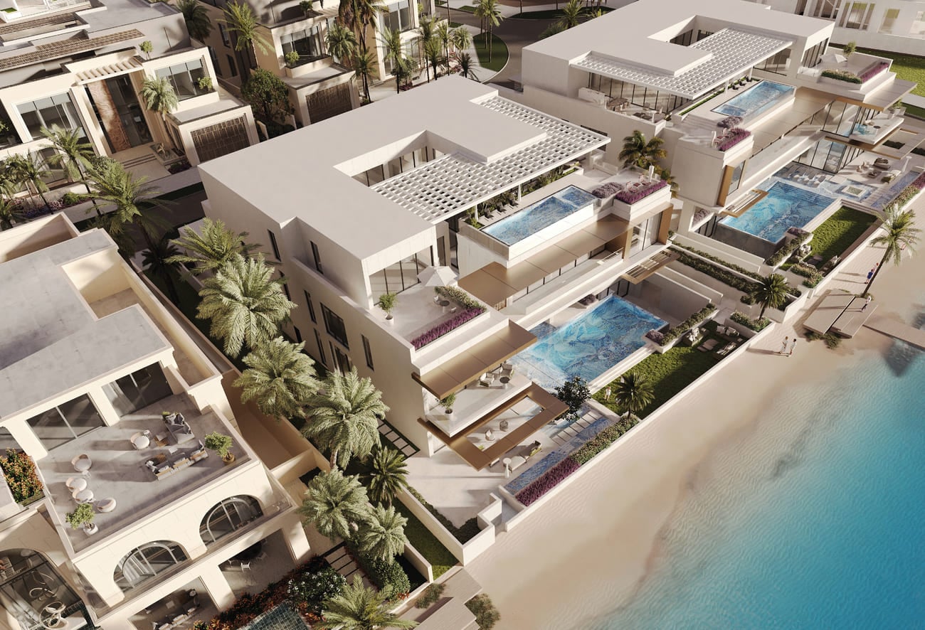 Monaco Mansions by Azizi, image 2 of 37. Render supplied by developer.