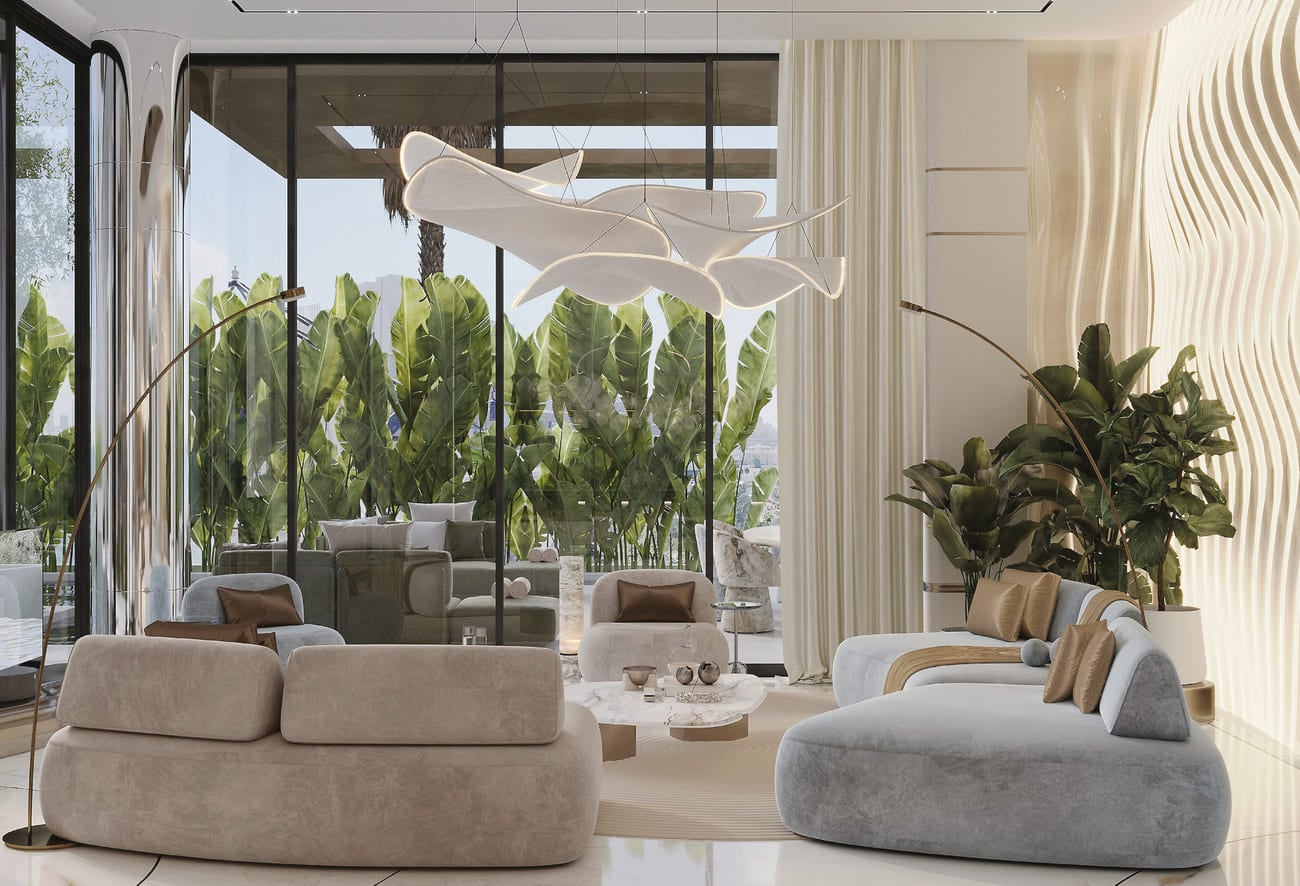 Monaco Mansions by Azizi, image 15 of 37. Render supplied by developer.