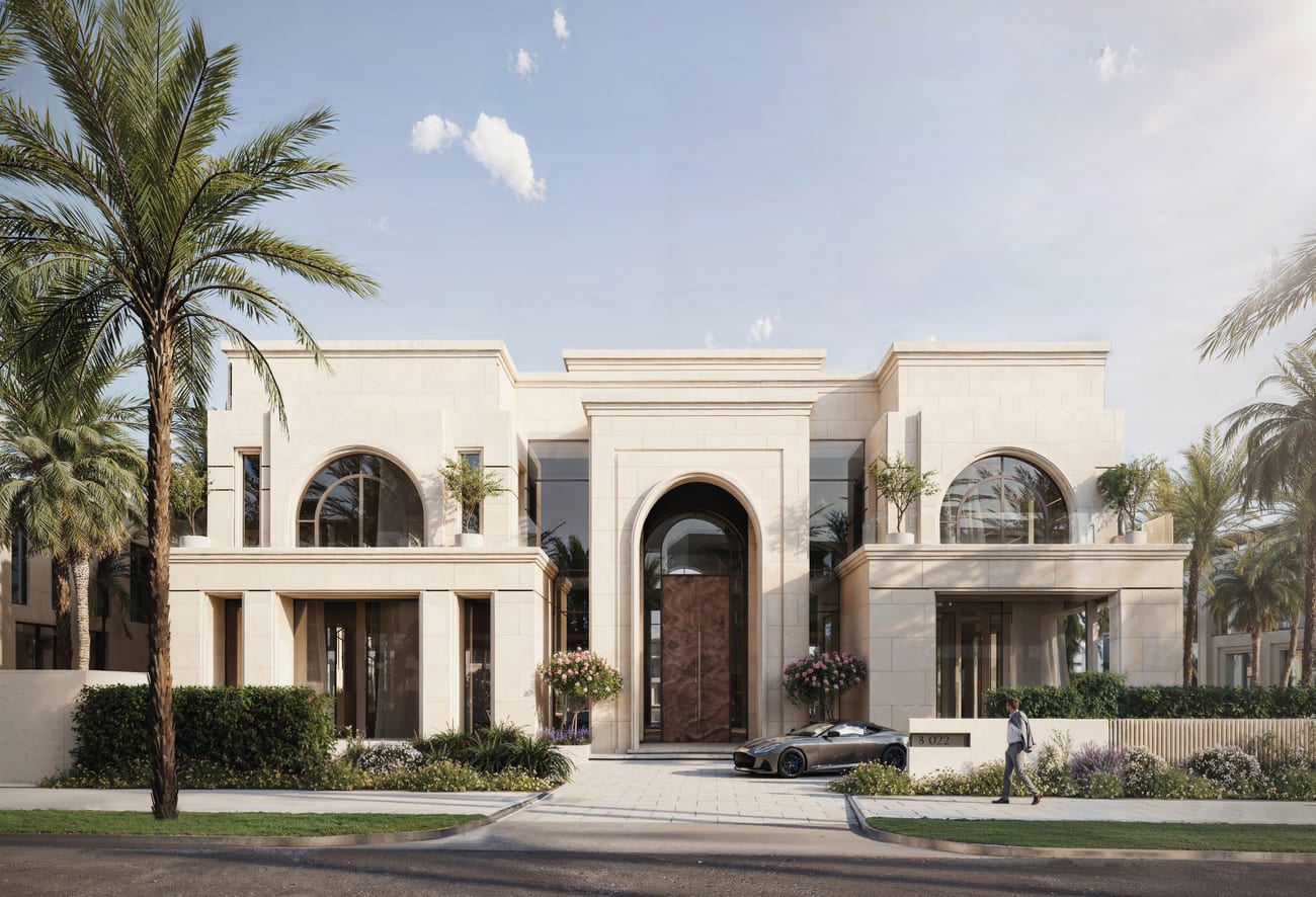 Monaco Mansions by Azizi, image 3 of 37. Render supplied by developer.